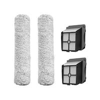 Tineco iFloor 3/Floor One S3 Vacuum Brush Roller Replacement Kit with 2 HEPA Filters Front_Flat