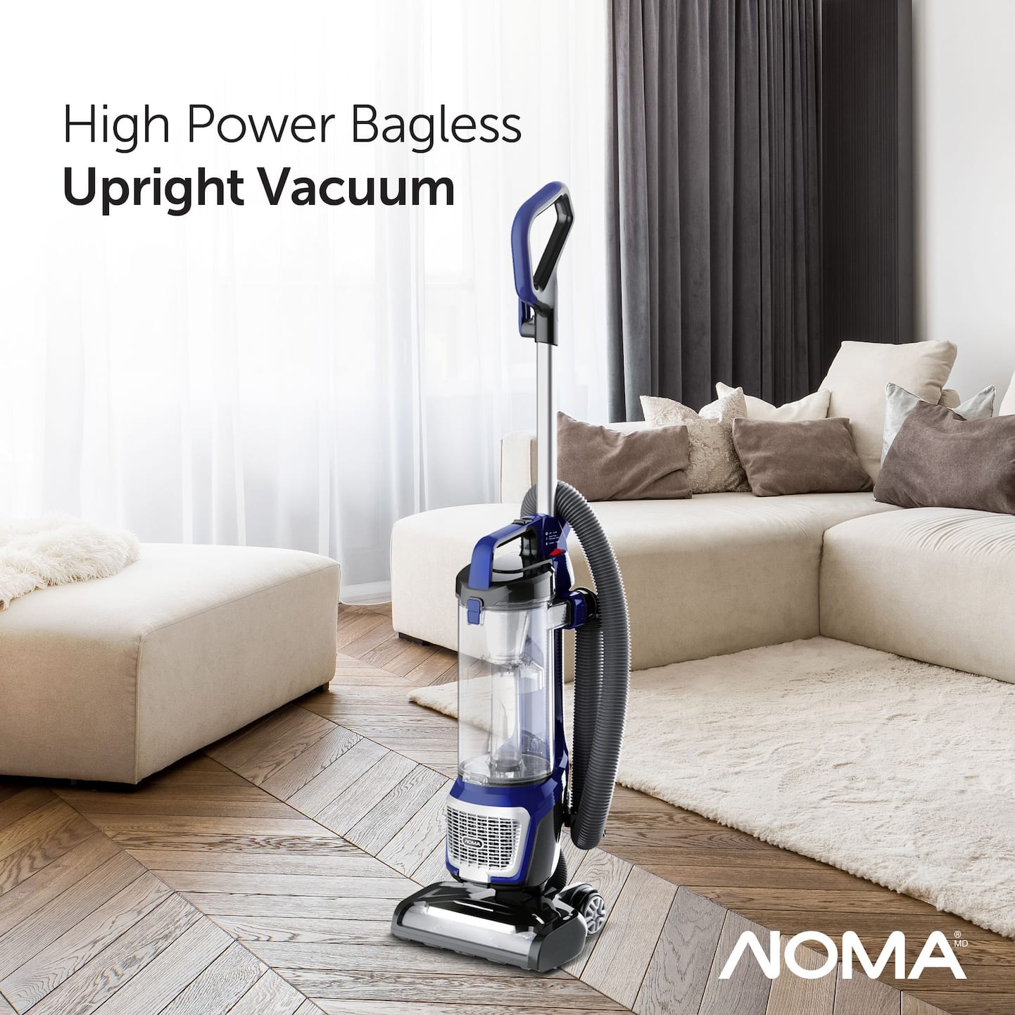NOMA SurfaceElite™ High Power Bagless Corded Upright Vacuum Cleaner