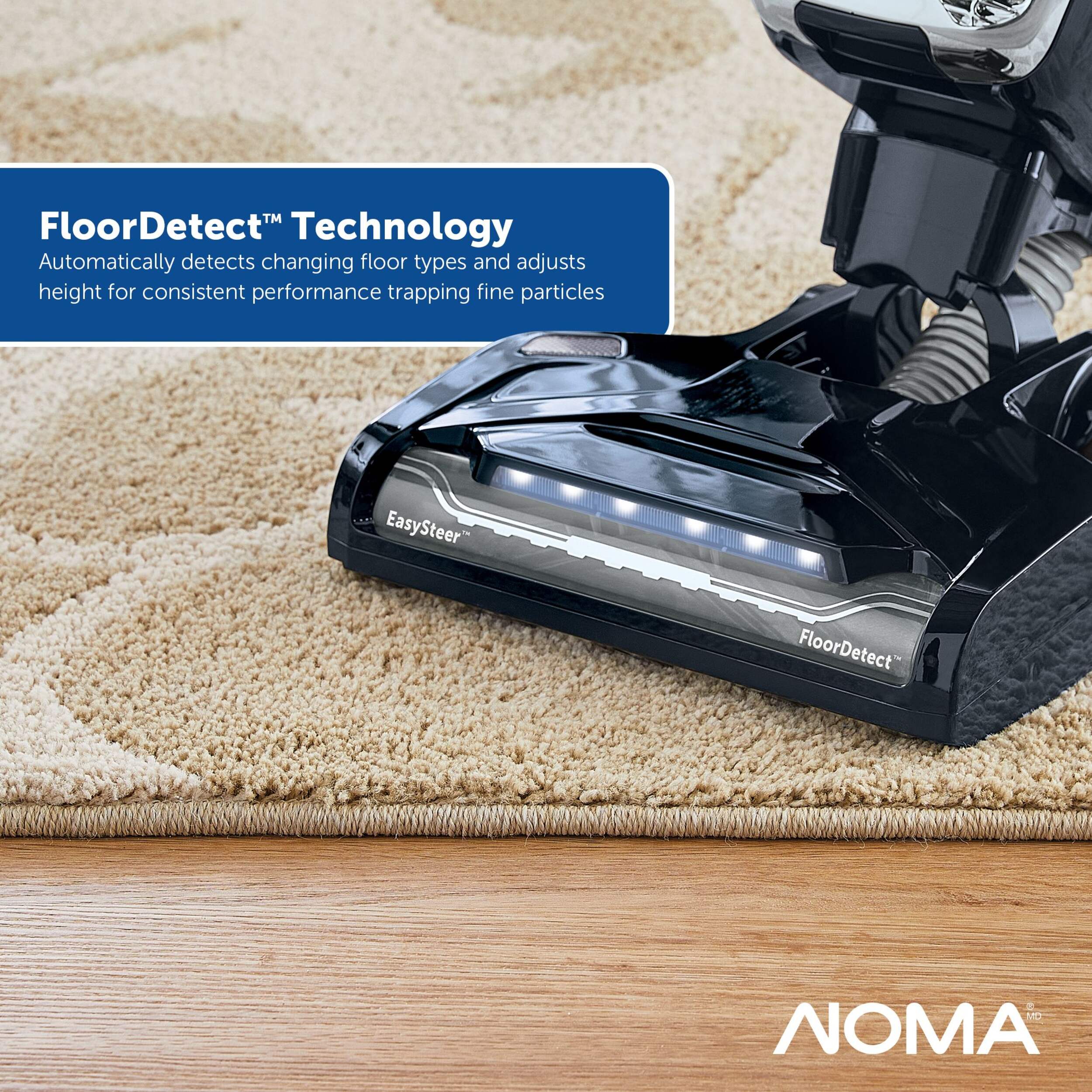 NOMA SurfaceElite™ High Power Bagless Corded Upright Vacuum Cleaner