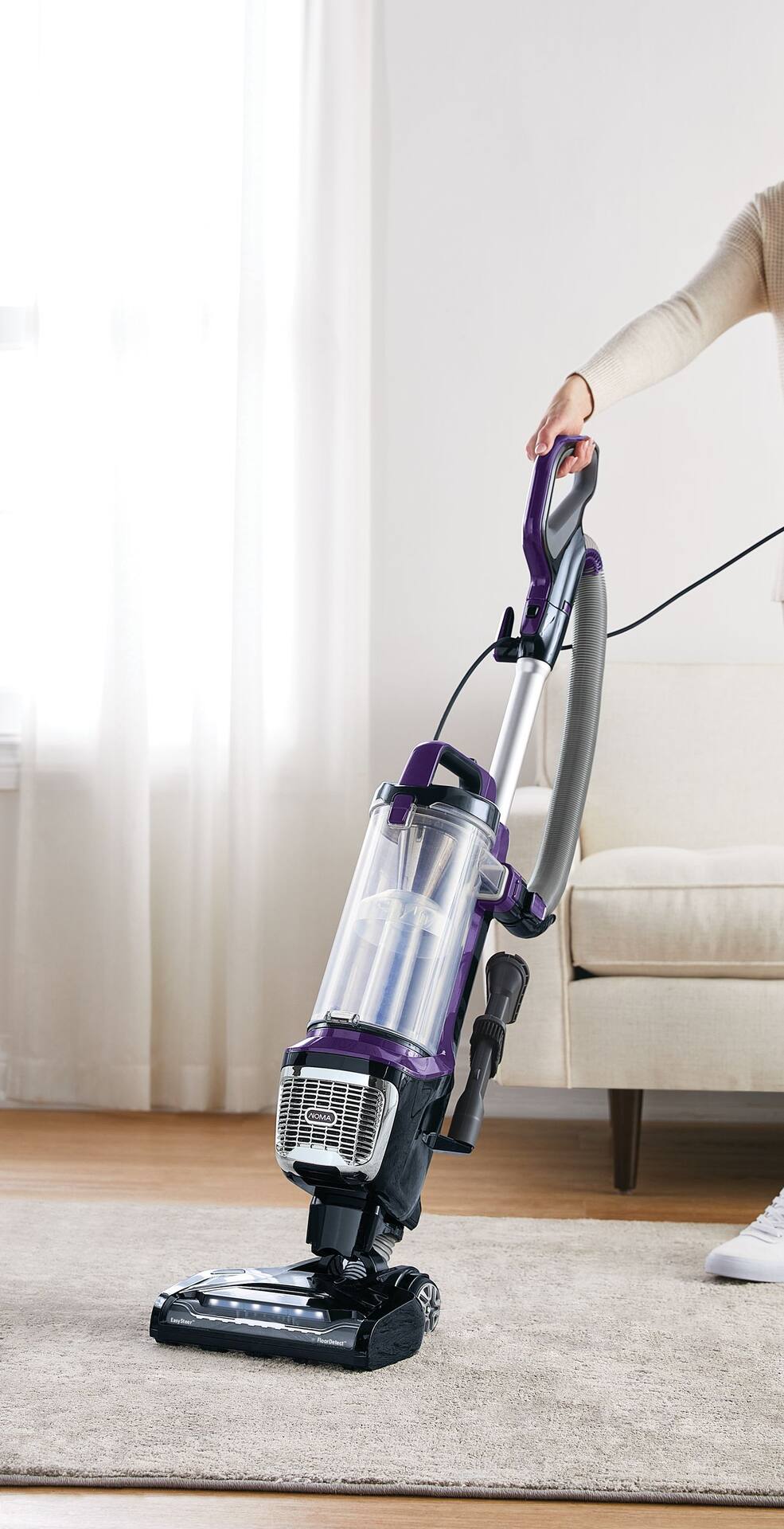 NOMA SurfaceElite™+ High Power Bagless Carry-off Corded Upright Vacuum ...