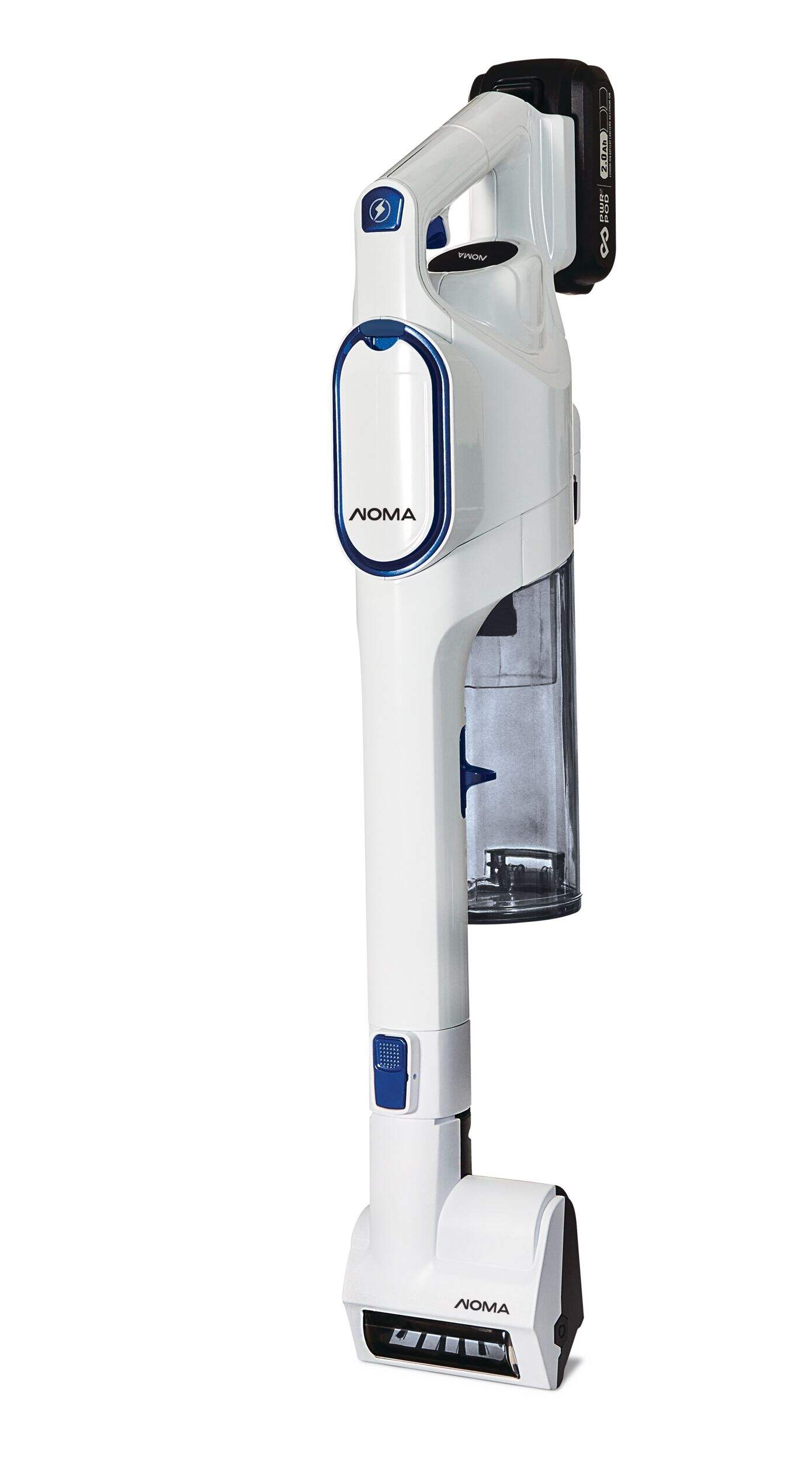 NOMA PWR POD SurfaceElite Pet Ultimate Cordless Hand Vacuum Front_Three_Fourths_Angled_Left