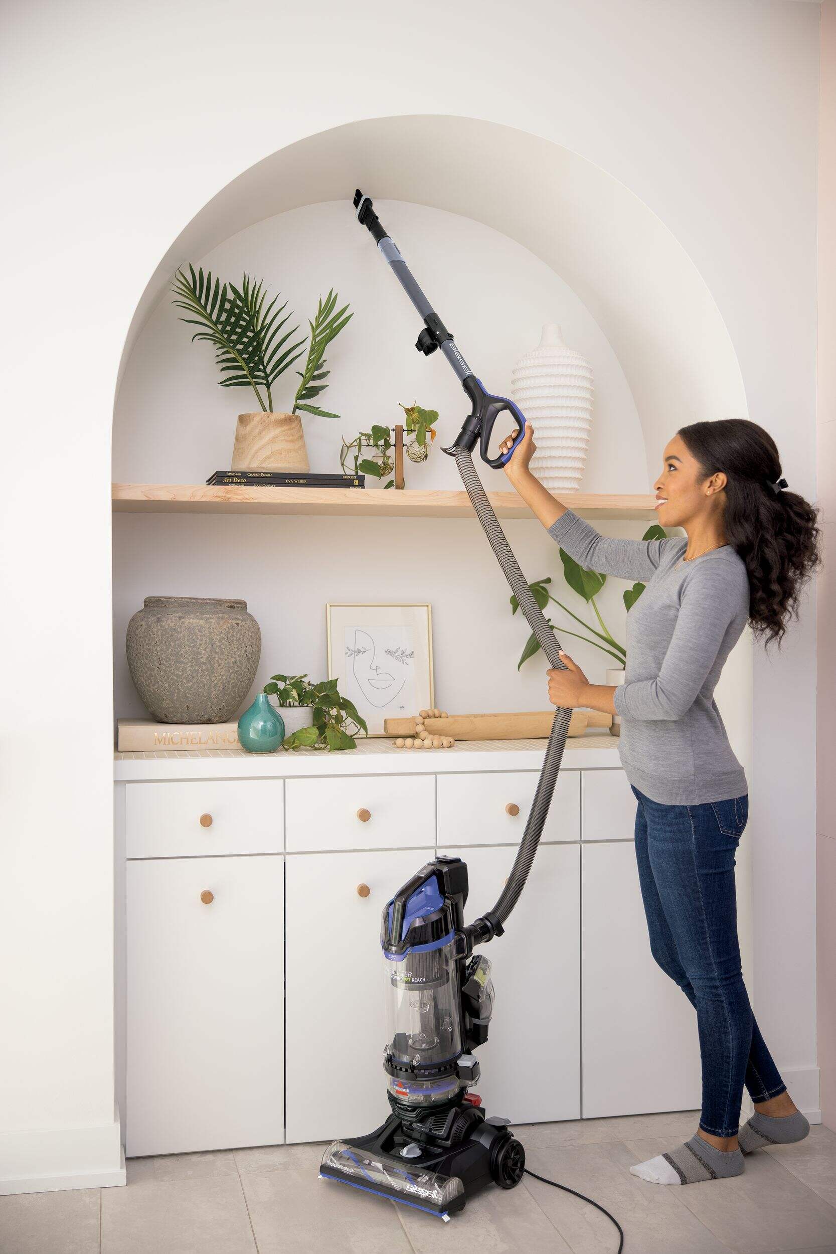 BISSELL PowerLifter® Swivel Rewind Pet Reach Upright Corded Vacuum