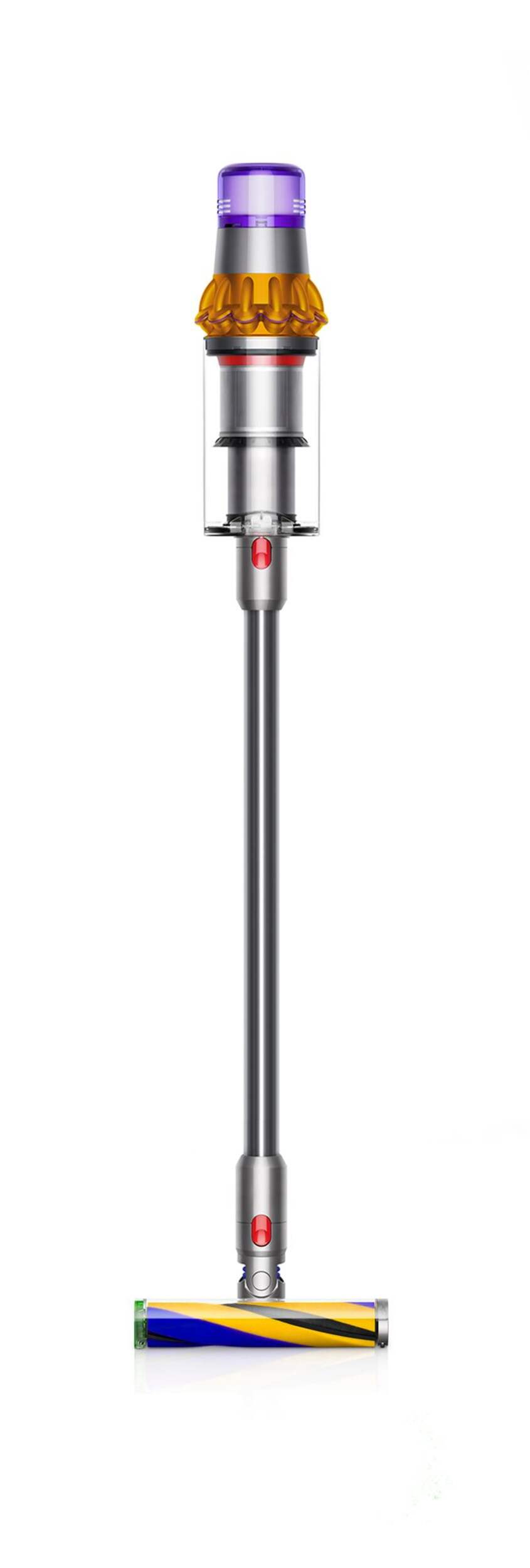 Dyson V15 Detect Cordless Stick Vacuum Cleaner, Yellow Front_Flat