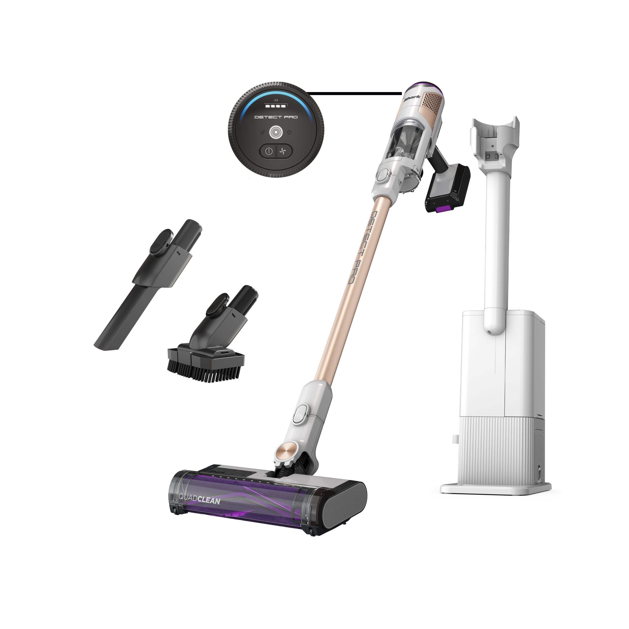 Aspirateur-balai Shark sans fil Detect Pro, système à vidage automatique 2L Composite_or_Mixed