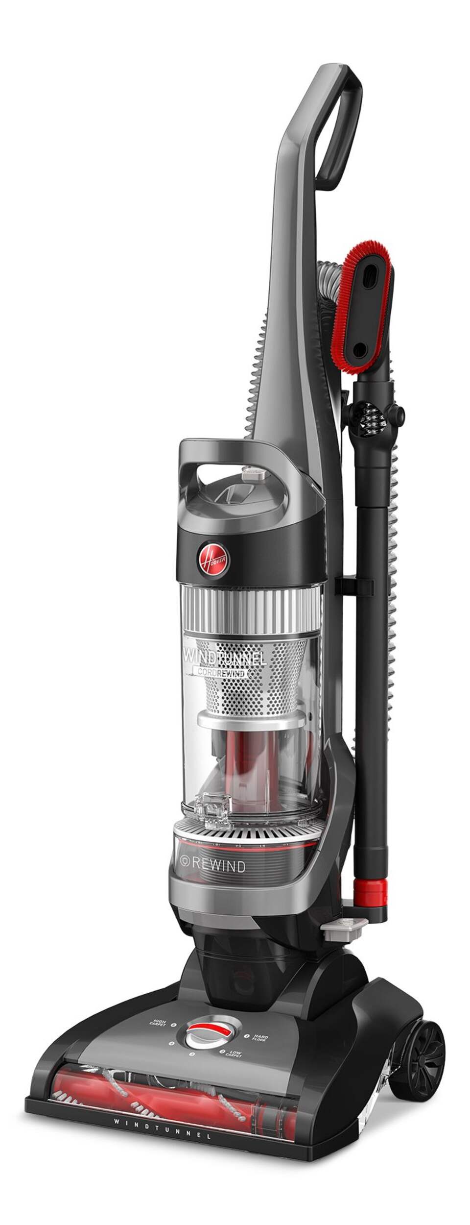 Hoover Wind Tunnel Whole House Elite Rewind Corded Upright Vacuum