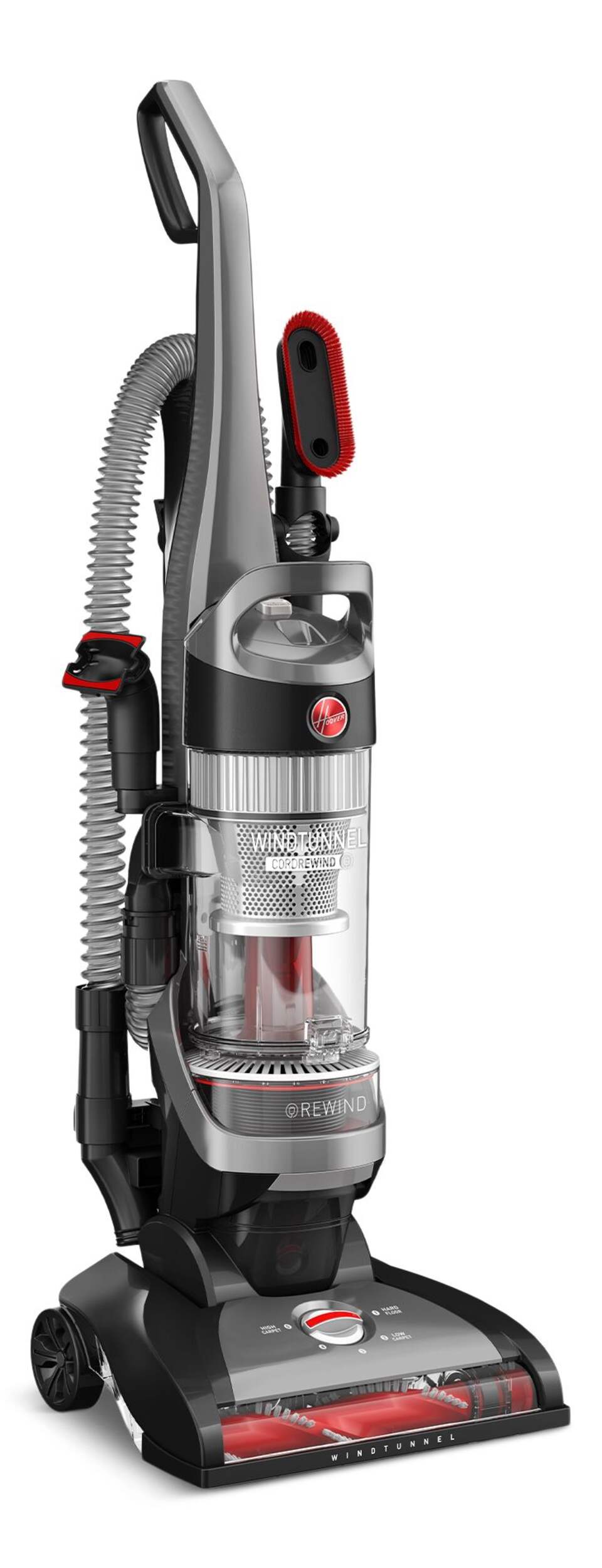 Hoover Wind Tunnel Whole House Elite Rewind Corded Upright Vacuum