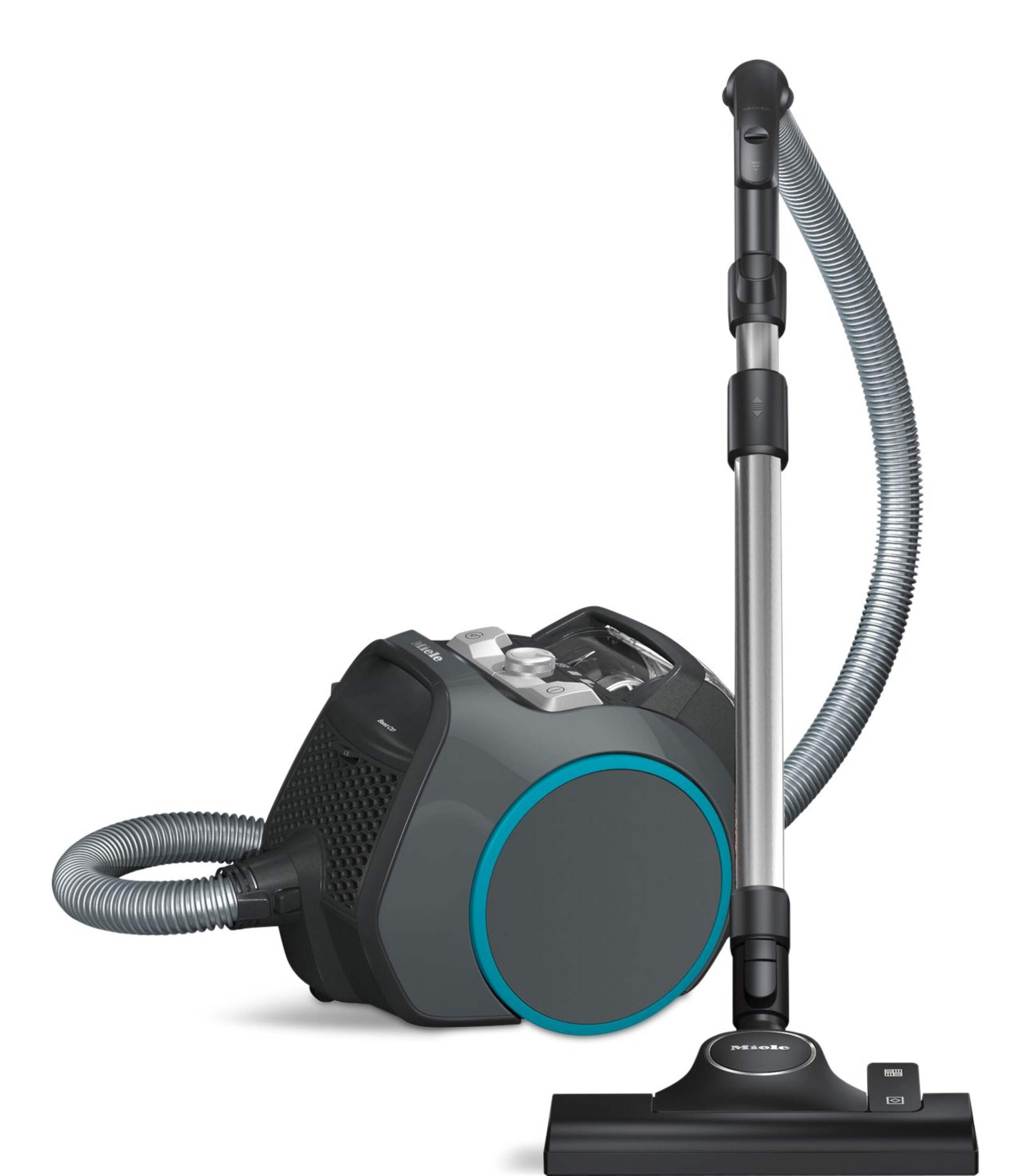 Miele Boost CX1 Compact Bagless Canister Vacuum Front_Three_Fourths_Angled_Left