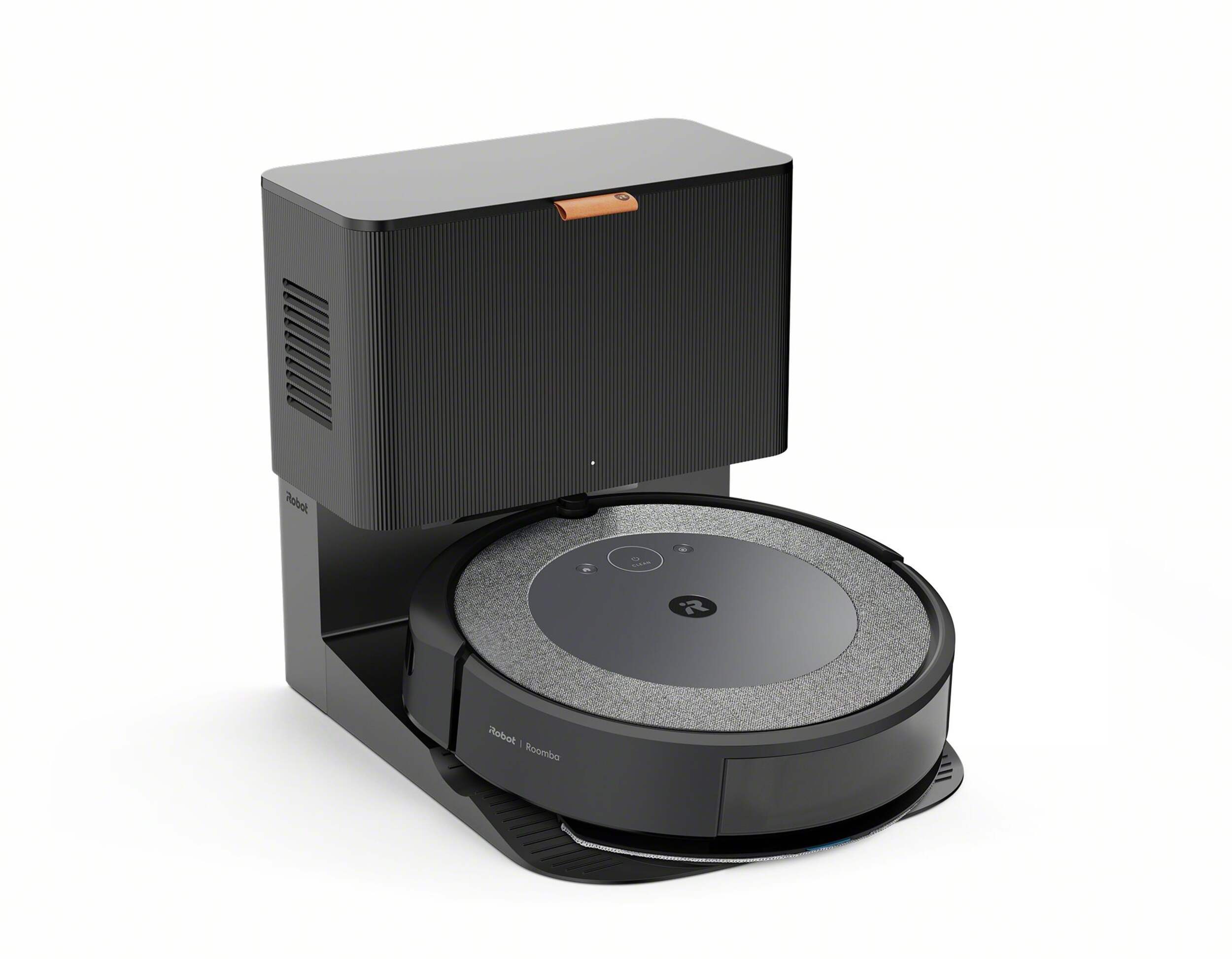 iRobot Roomba Combo™ i5+ Robot Cordless Vacuum & Mop Front_Three_Fourths_Angled_Right