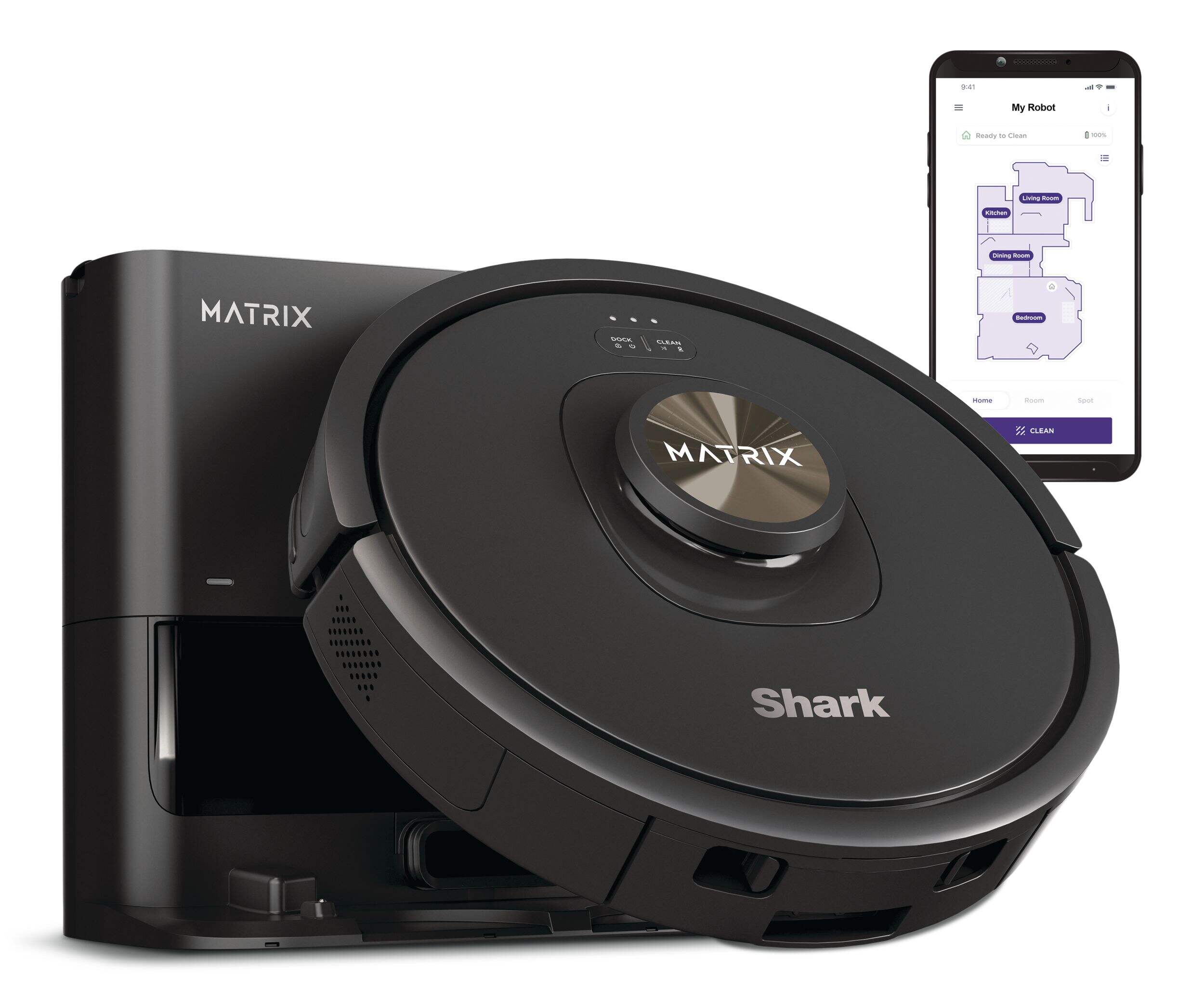 Shark Matrix Self-Emptying Robot Cordless Vacuum Composite_or_Mixed