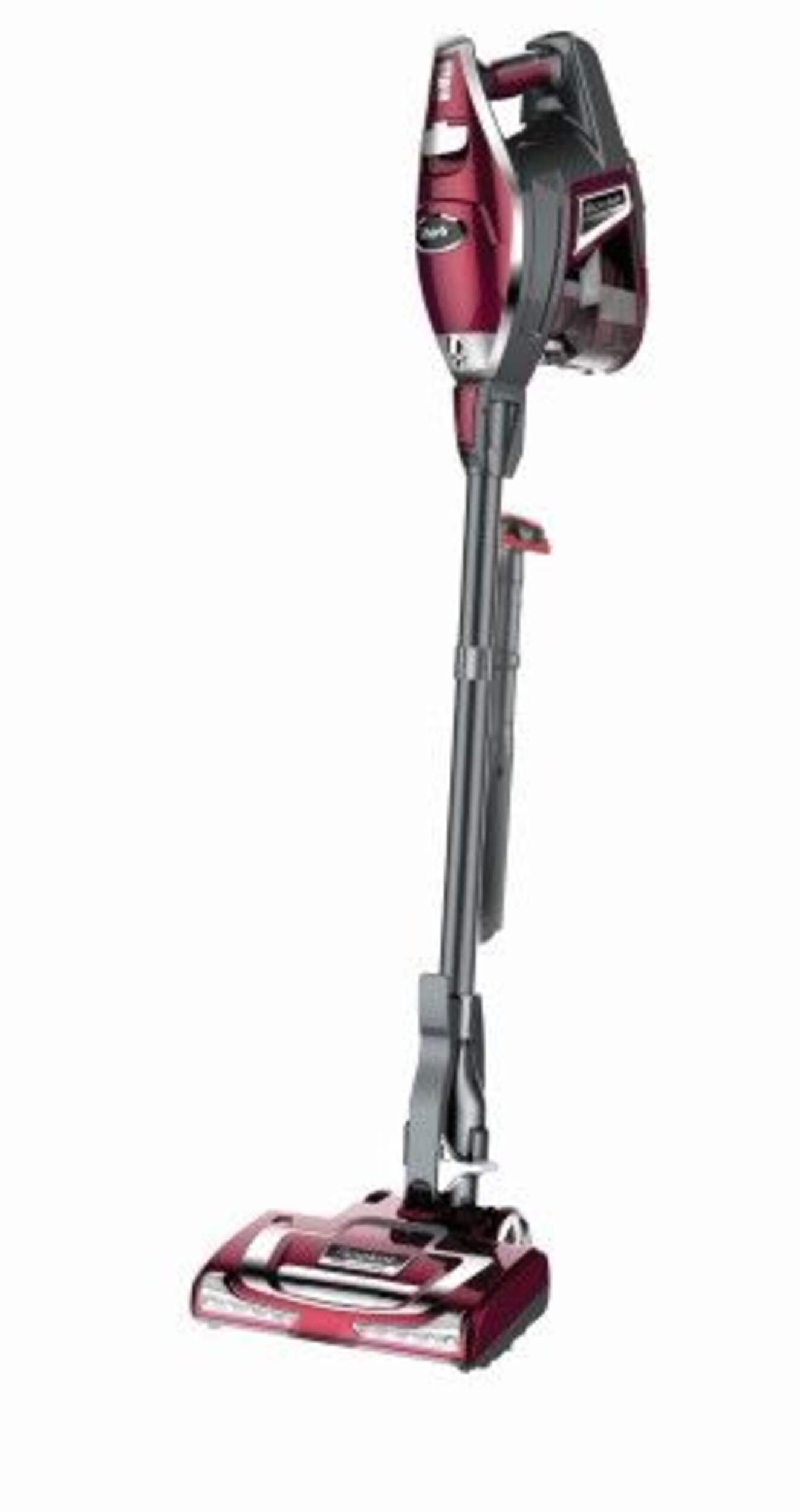 Shark Rocket Pet Plus Corded Stick Vacuum Front_Three_Fourths_Angled_Left