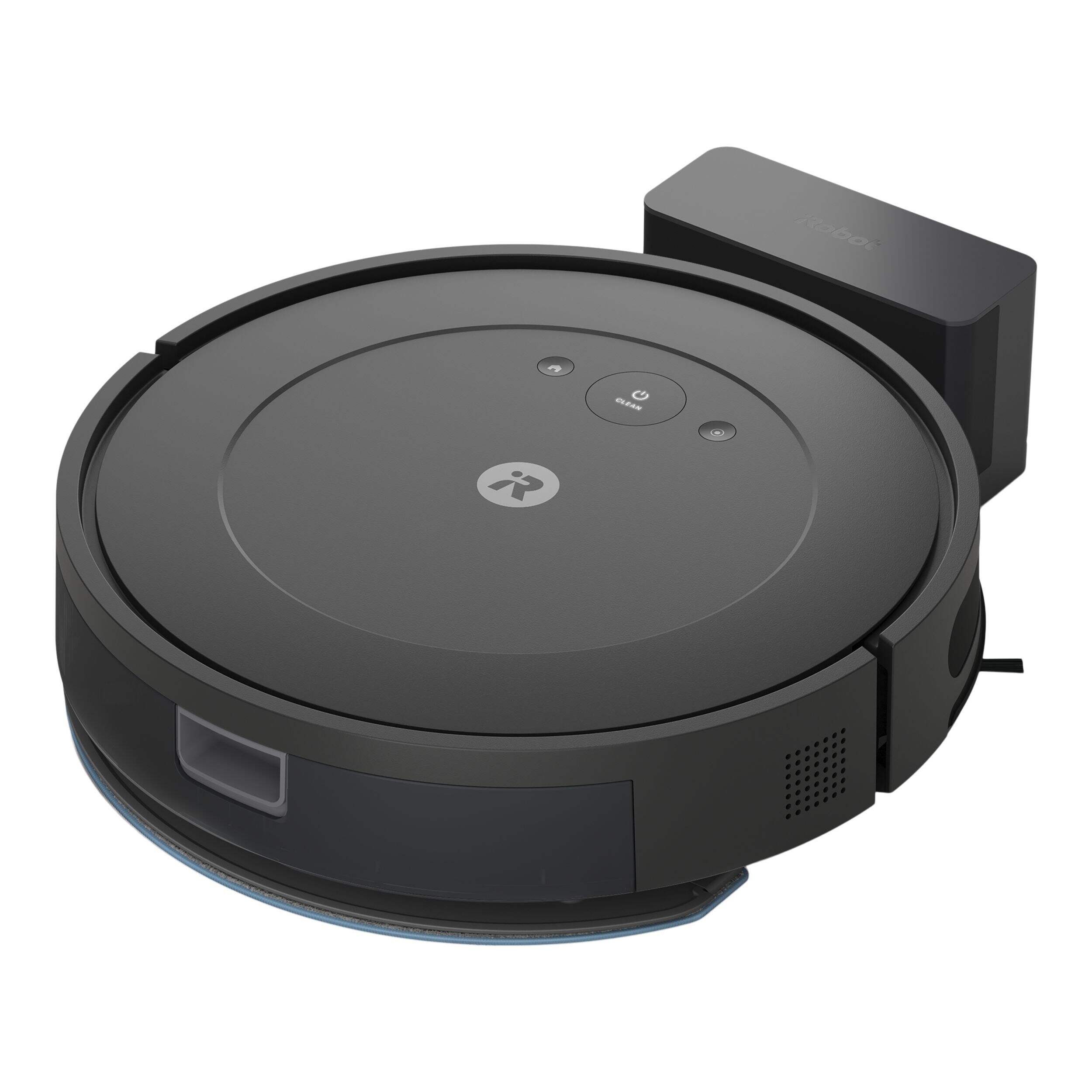 iRobot Roomba Combo™ Essential Robot Vacuum and Mop (Y0134) Front_Three_Fourths_Angled_Left