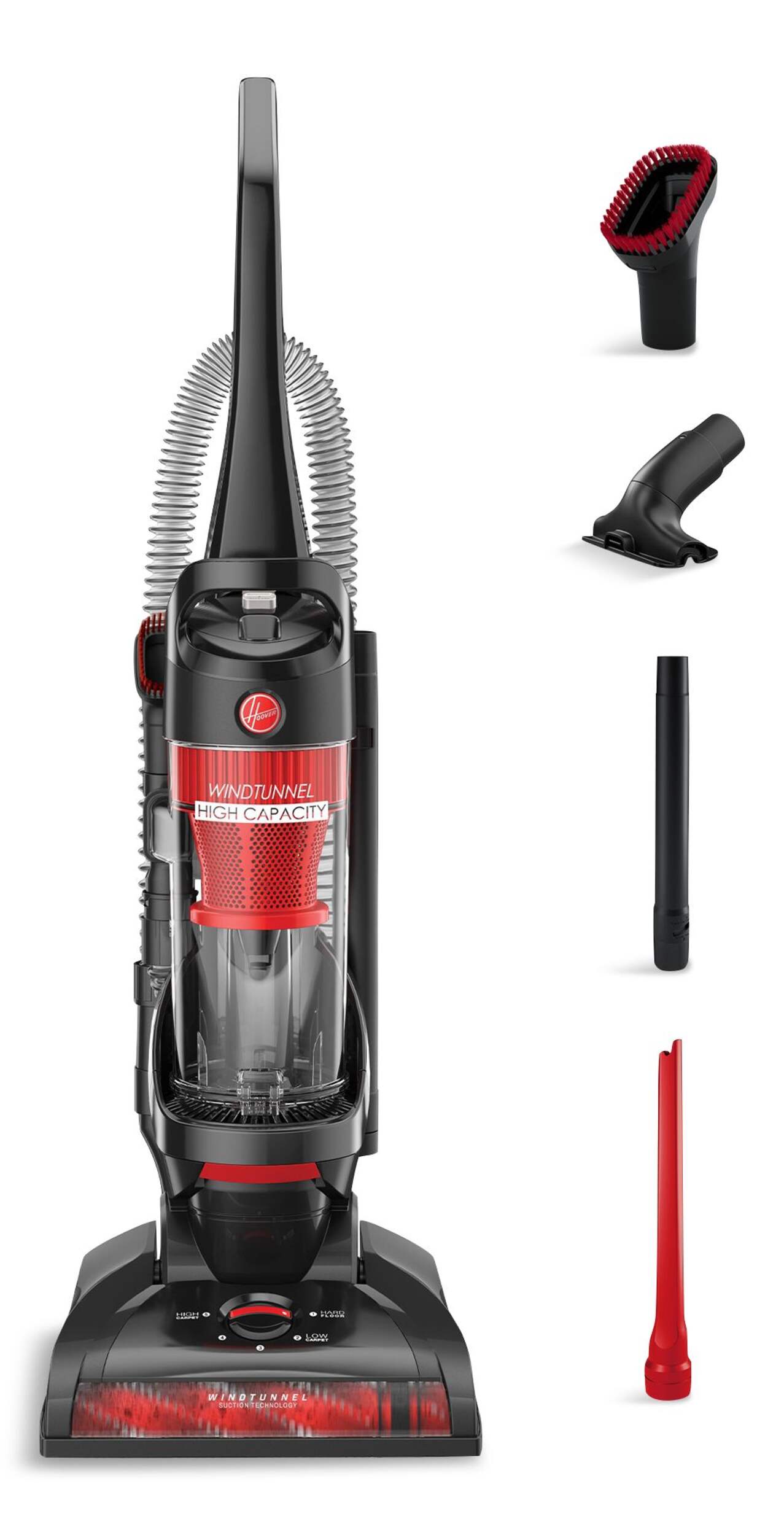 Aspirateur vertical sans sac Hoover WindTunnel 2 Front_Elevated