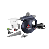 Nettoyeur à vapeur portatif polyvalent pour planchers durs Bissell Steam Shot, bleu marine Composite_or_Mixed