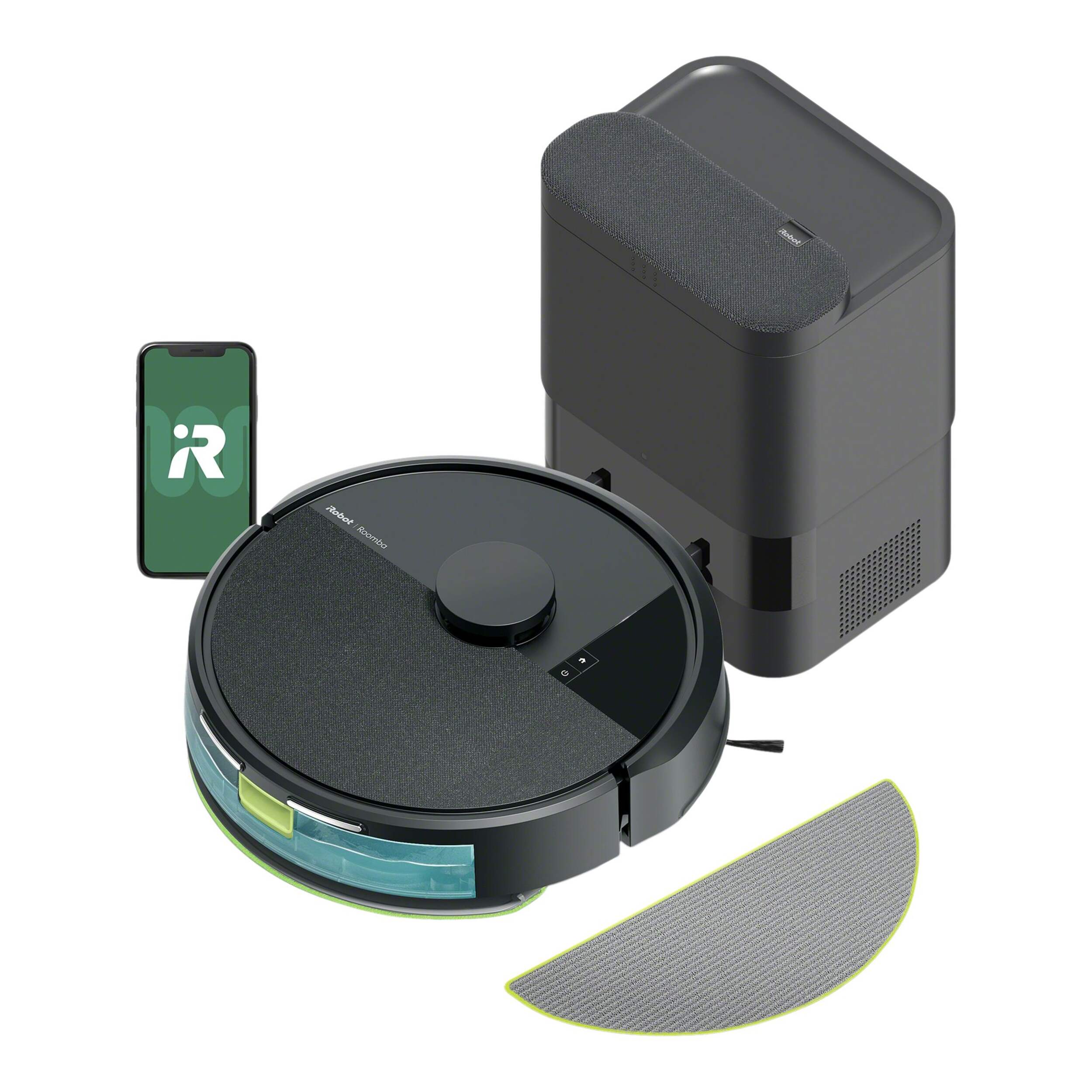 iRobot® Roomba® 1020 Combo Robot Vacuum & Mop + AutoEmpty™ Dock Composite_or_Mixed