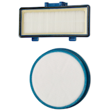 NOMA LR868 Bagless Canister Vacuum Replacement Filter Kit Front_Angled_Left