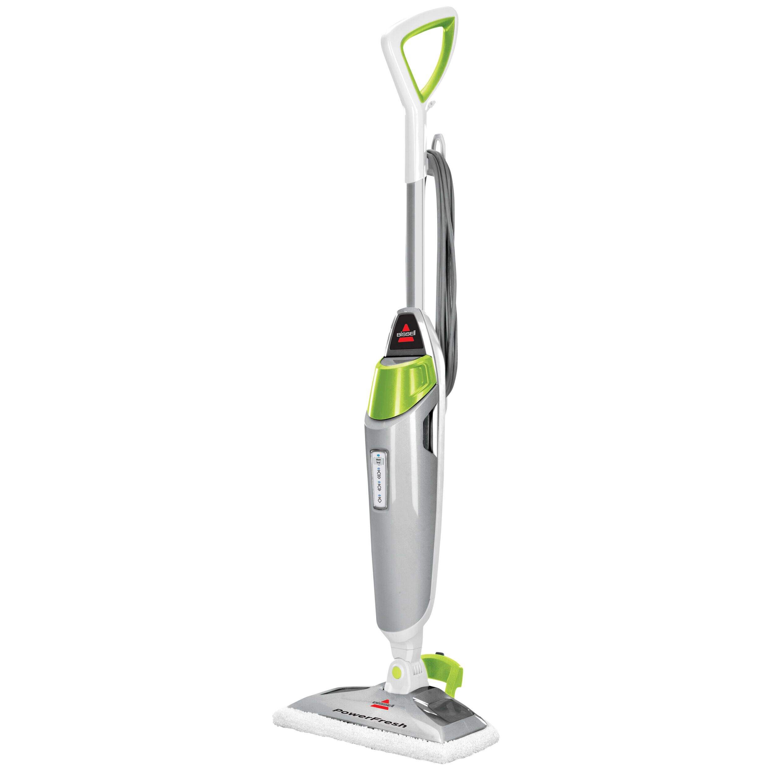 Bissell PowerFresh Hard Floor Steam Mop Corded Cleaner Front_Three_Fourths_Angled_Left