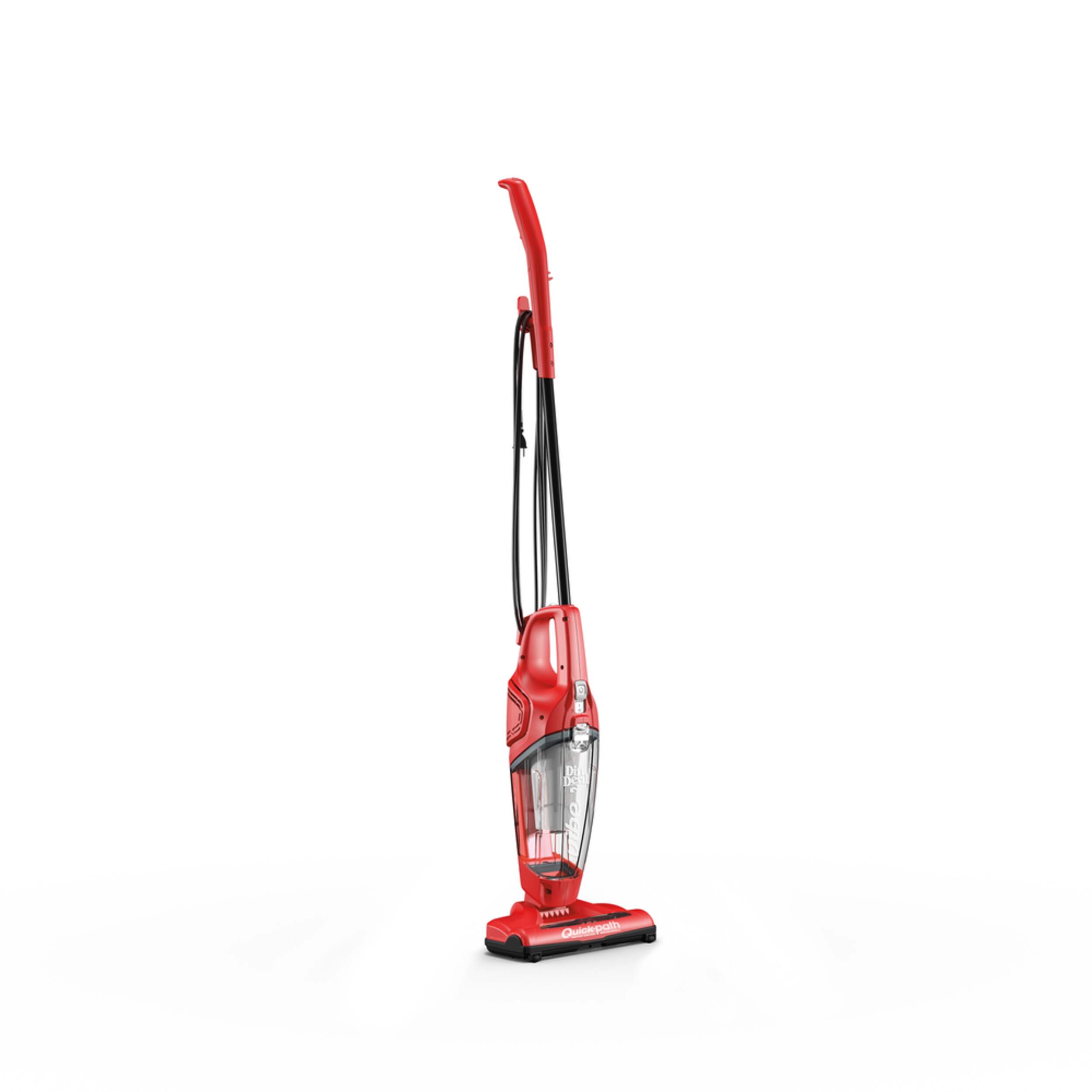 Dirt Devil Vibe 3-in-1 Bagless Corded Stick Vacuum Cleaner Front_Three_Fourths_Angled_Right