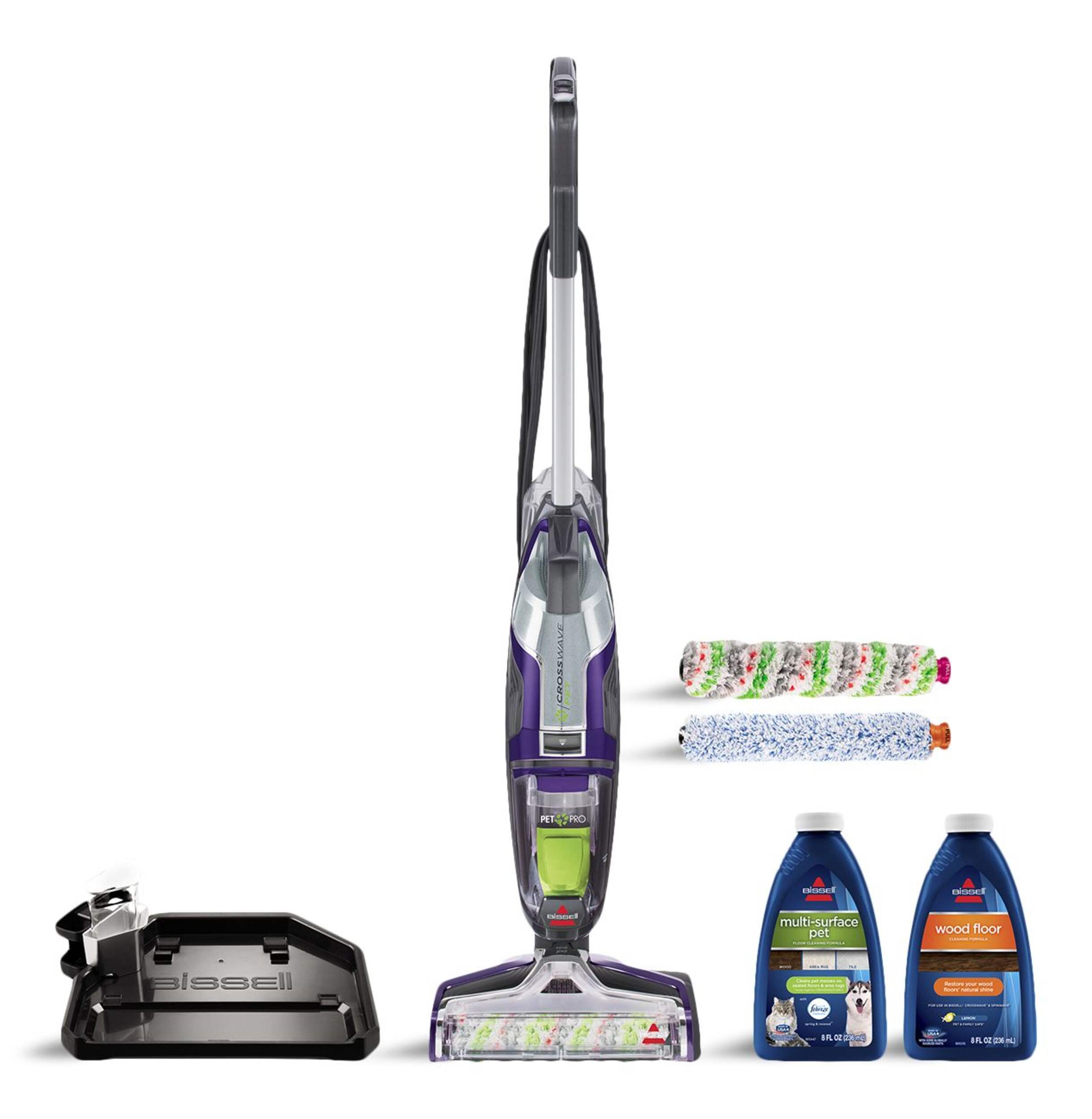 BISSELL CrossWave® Pet Pro Multi-Surface Corded Wet Vacuum Cleaner Front_Flat