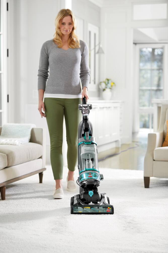 BISSELL PowerLifter Swivel Rewind Bagless Upright Vacuum Cleaner ...