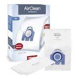 Miele AirClean 3D GN Dust Bags, 4-pk Composite_or_Mixed