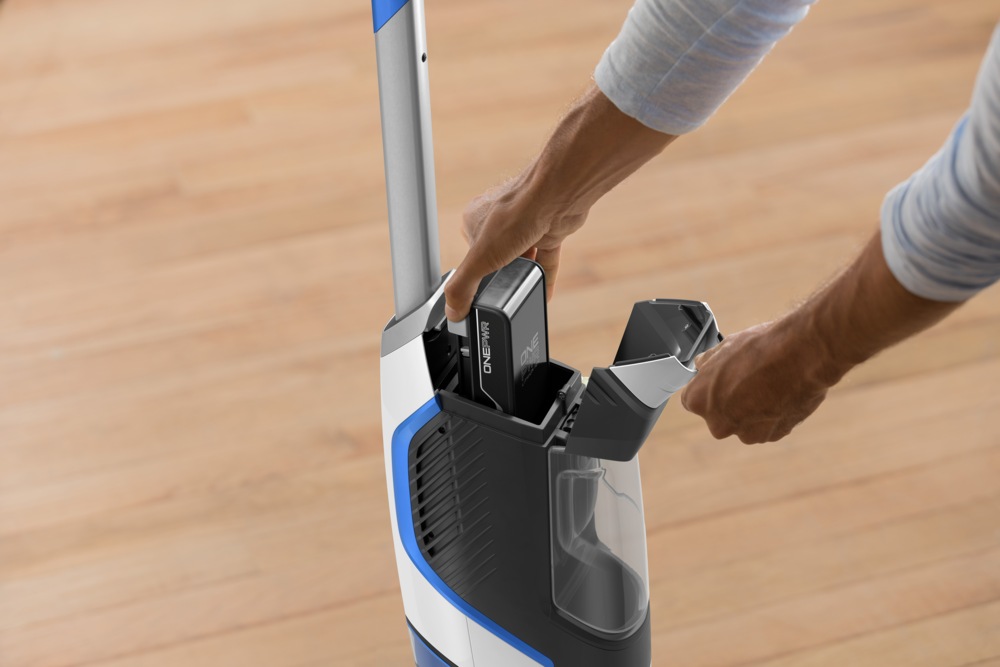 Aspirateur sans fil multisurfaces pour déchets secs et humides Hoover ONEPWR FloorMate Jet