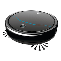 Bissell EV775 Wi-Fi Connected Robot Cordless Vacuum Cleaner Front_Three_Fourths_Angled_Left