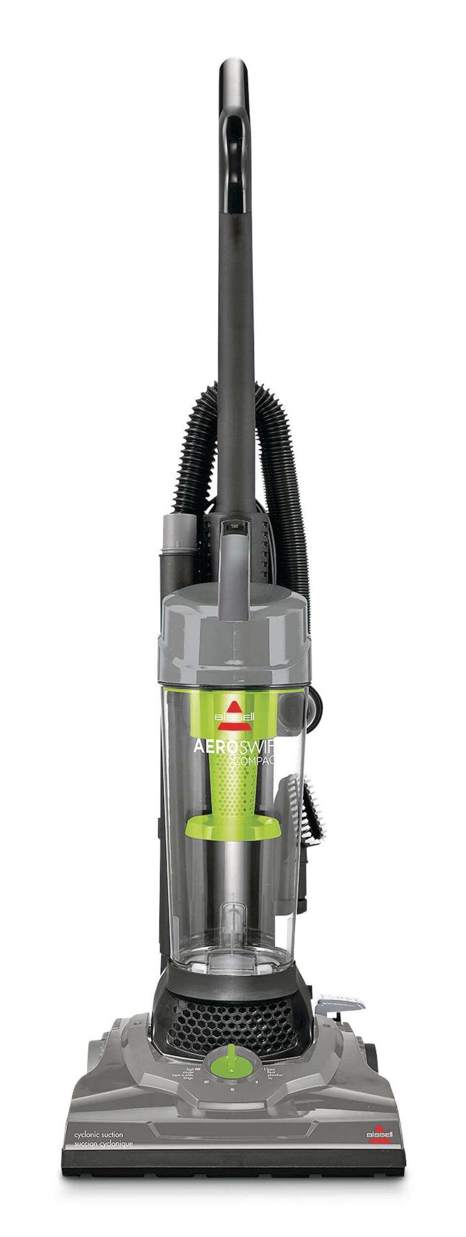 BISSELL AeroSwift Compact Bagless Upright Corded Vacuum Cleaner Front_Flat