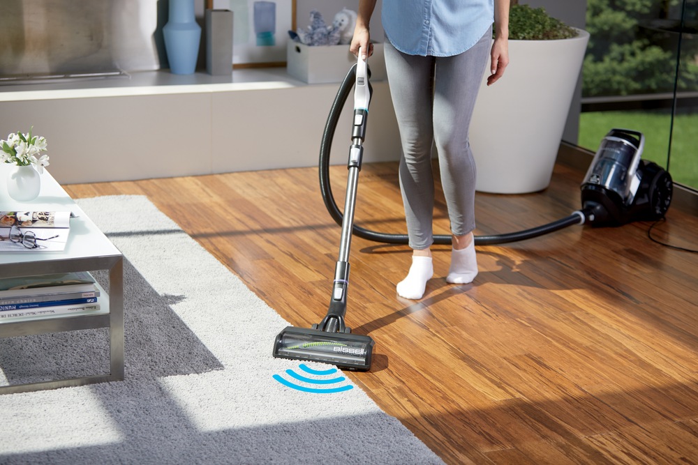 BISSELL Pet Hair Eraser Pet Pro Bagless Canister Vacuum Cleaner