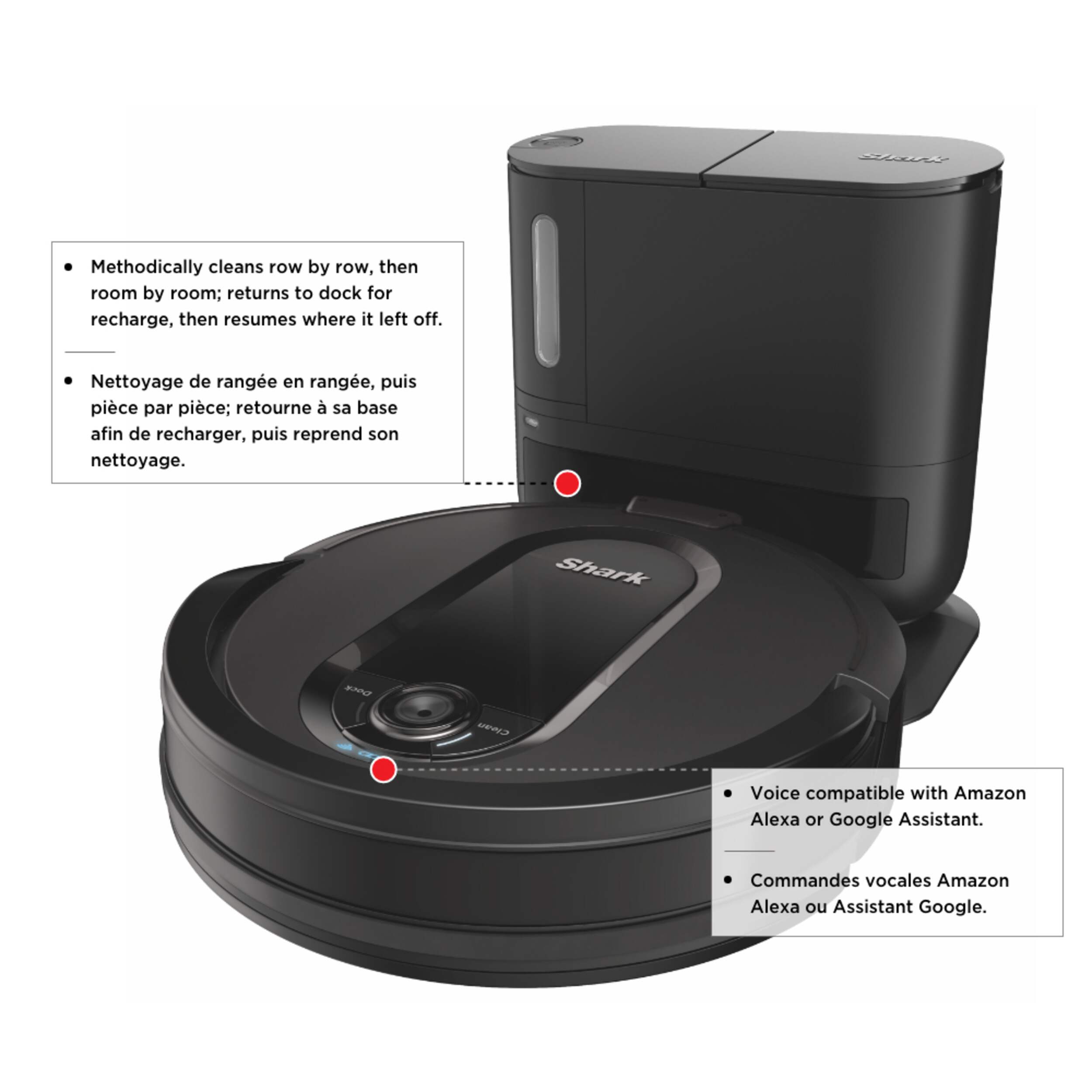Shark IQ Robot SelfEmpty™ Bagless Robot Vacuum Cleaner Canadian Tire
