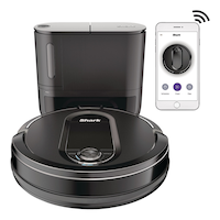 Shark IQ Robot Self-Empty™ Bagless Robot Vacuum Cleaner Front_Elevated