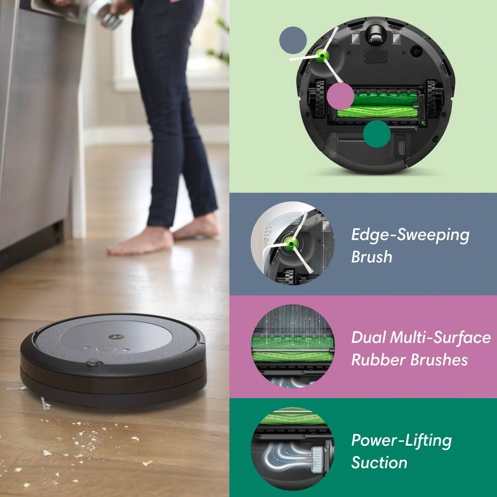 IRobot® Roomba® I3 EVO Robot Vacuum – Now Clean By Room With Smart ...