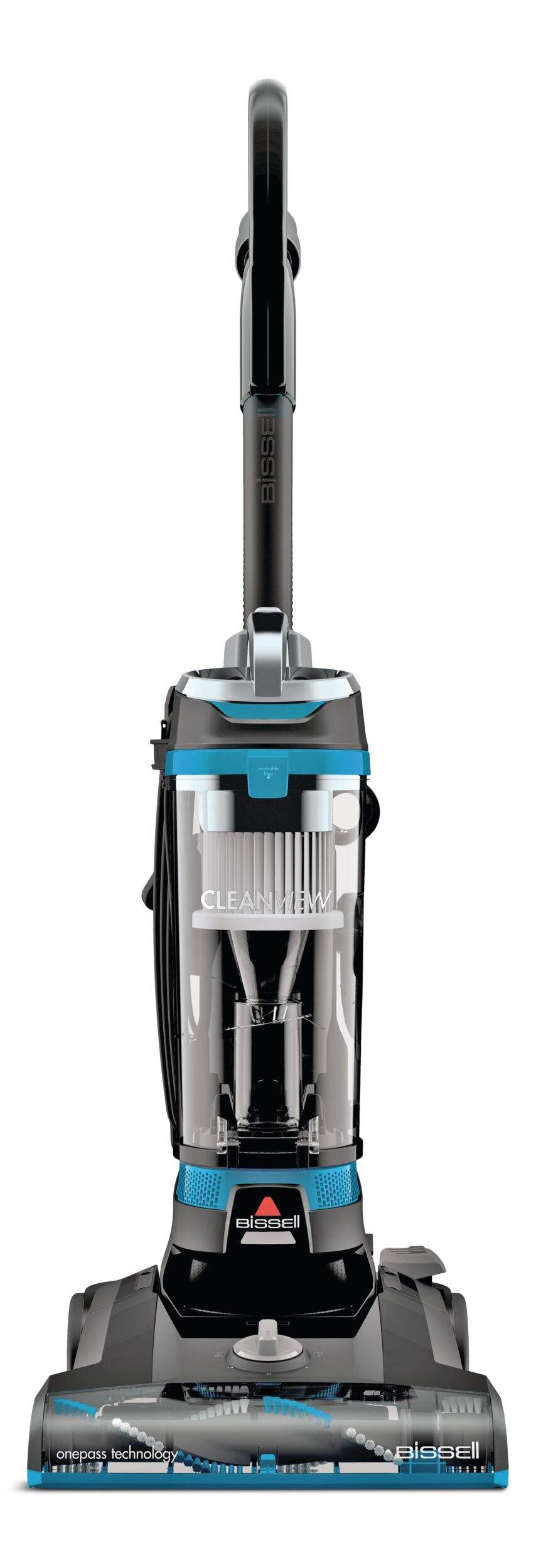 BISSELL CleanView Multi-Cyclonic Upright Corded Vacuum Cleaner Front_Flat