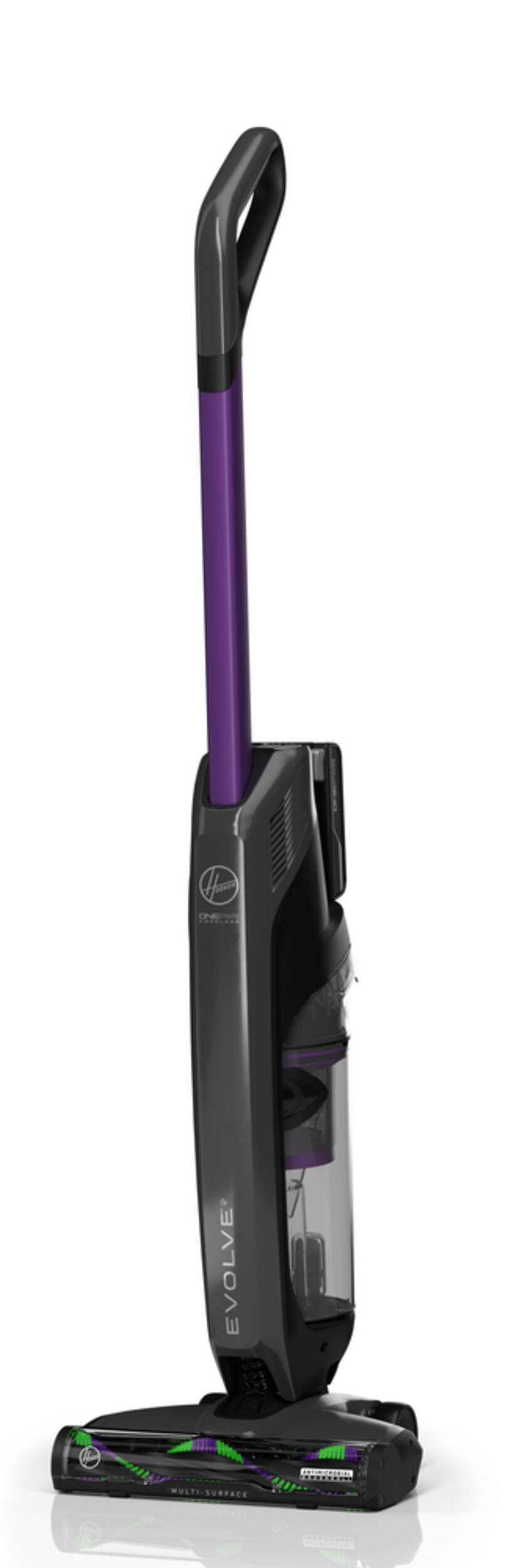 Hoover® ONEPWR Evolve Pet Bagless Cordless Upright Vacuum Cleaner Front_Angled_Left