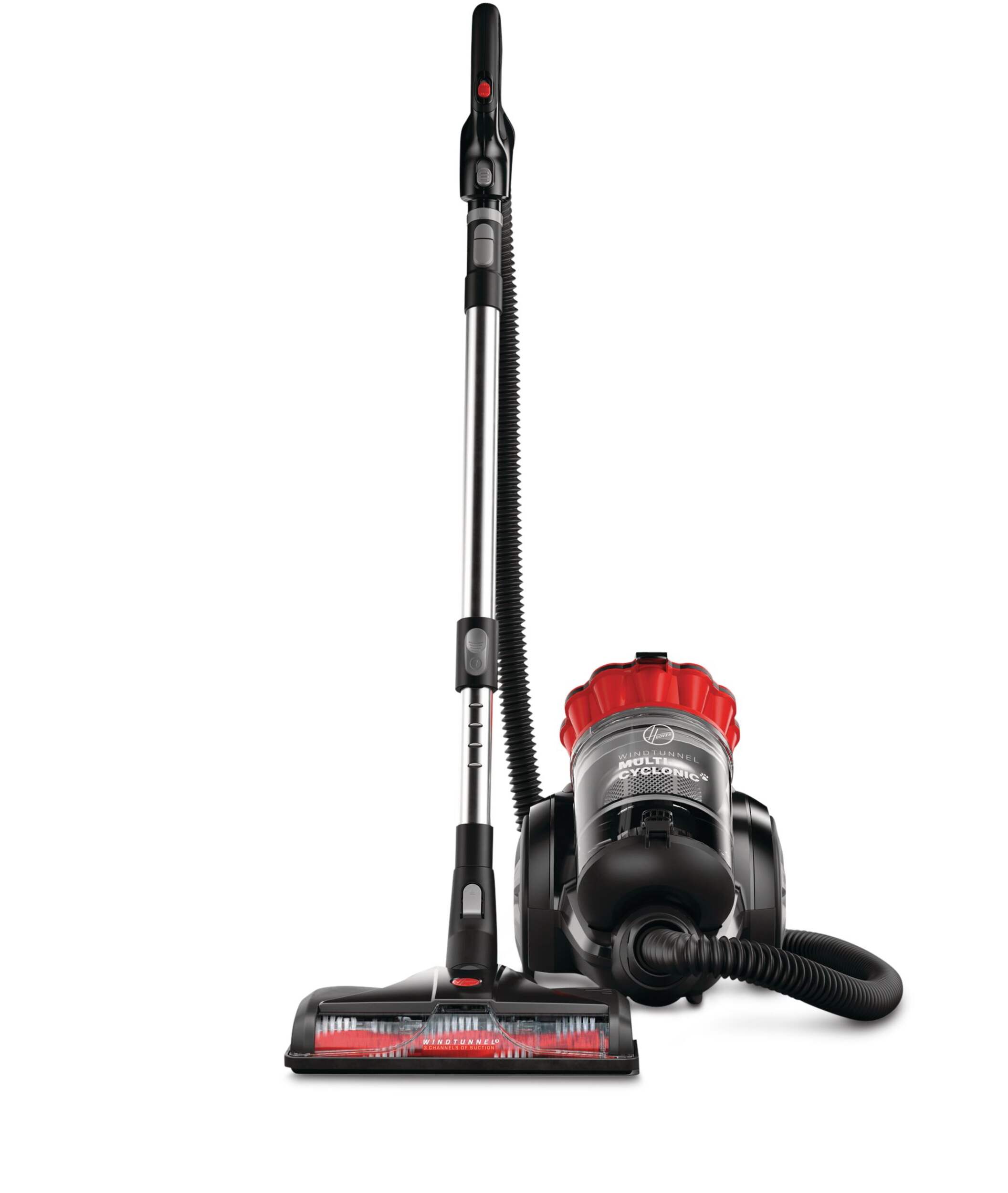 Hoover WindTunnel 15X Multi-Cyclonic Pet Expert Bagless Canister Vacuum Cleaner Front_Flat