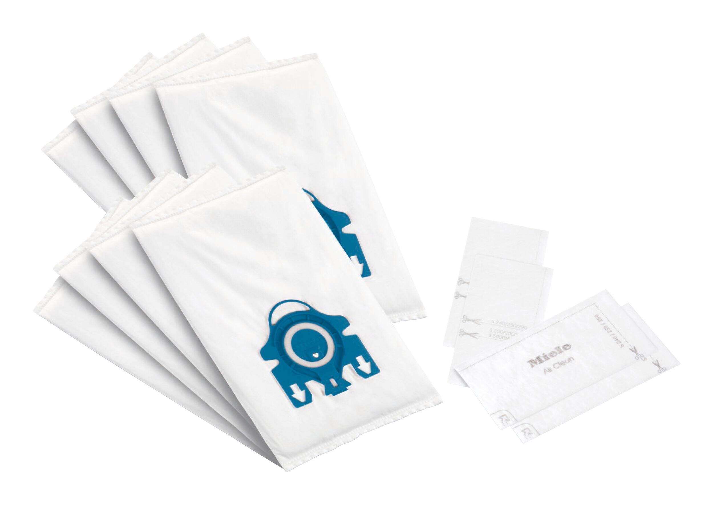 Miele AirClean 3D Efficiency GN Dust Bags Value Pack, 8-pk Front_Angled_Right