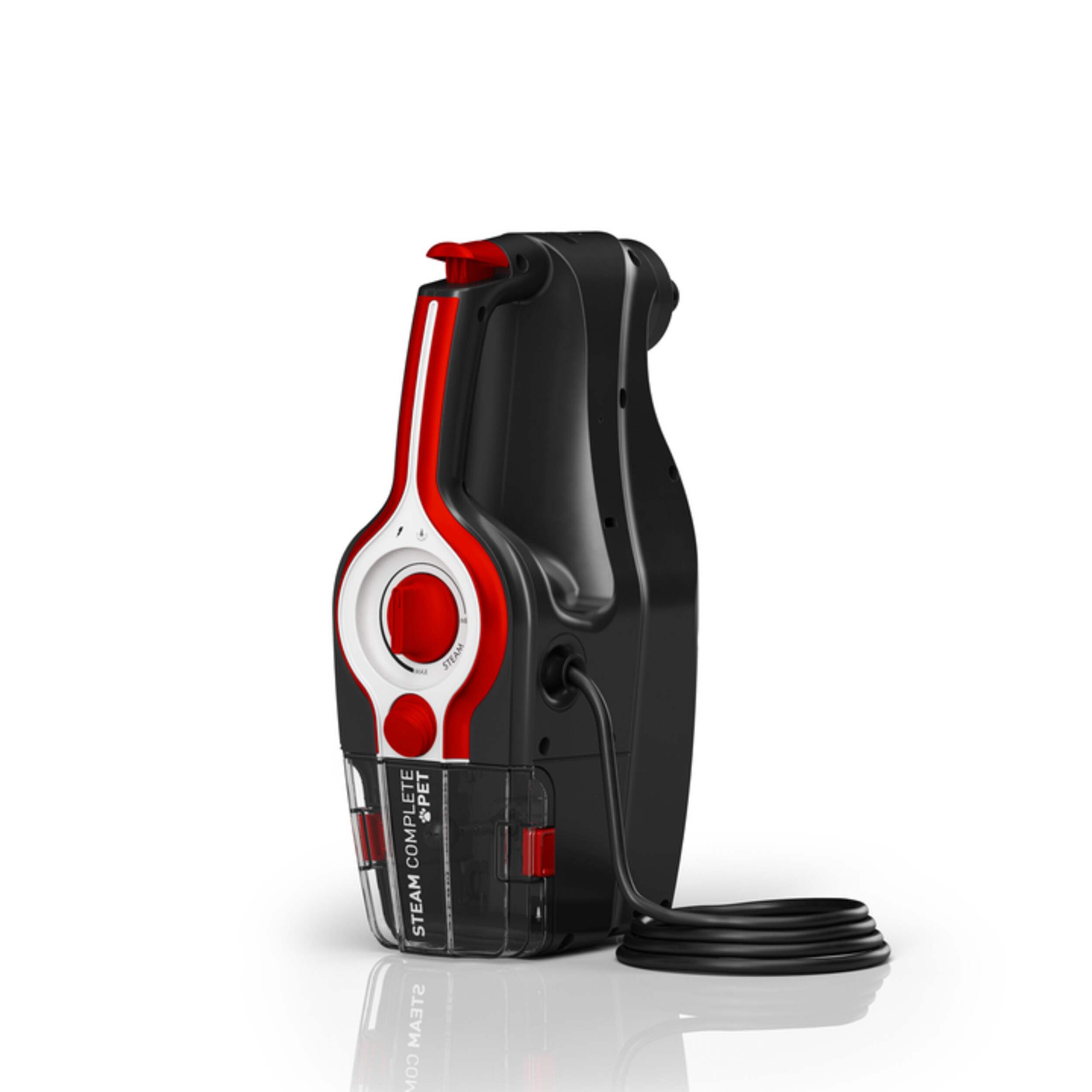 Hoover Steam Complete Pet Mop Cleaner w/Removable Handheld Steamer Front_Three_Fourths_Angled_Left