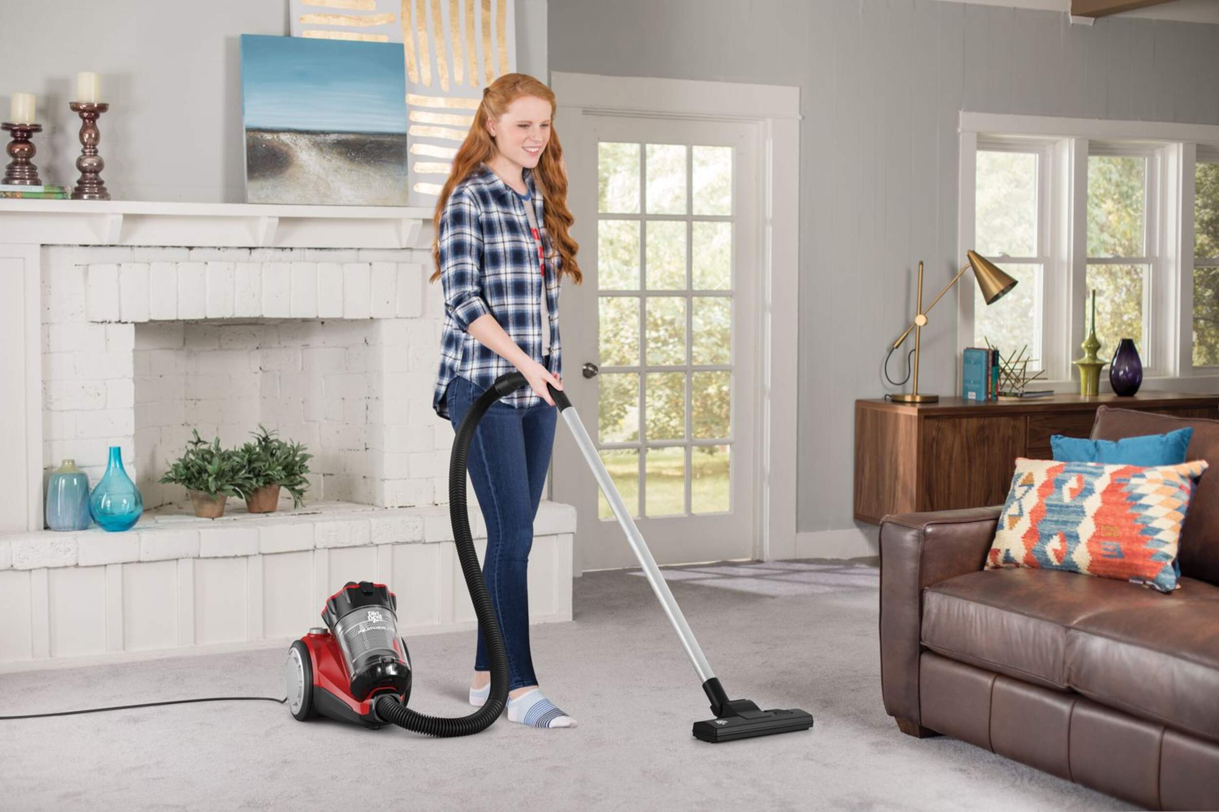Dirt Devil FeatherLite Cyclonic Lightweight Bagless Canister Vacuum