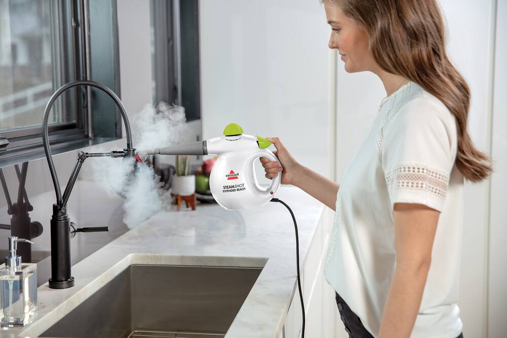 bissell steam shot hand steam cleaner