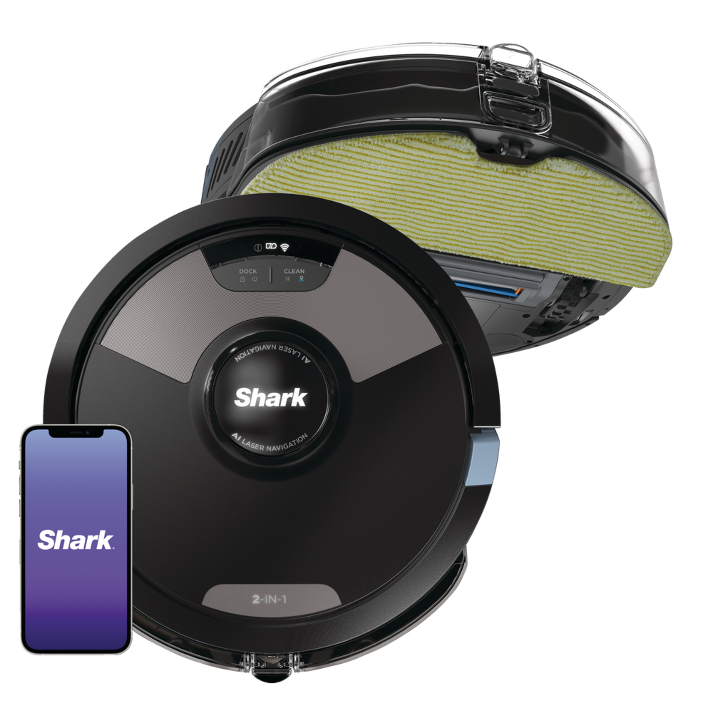 Shark AI Ultra 2in1 Robot Cordless Vacuum & Mop Composite_or_Mixed