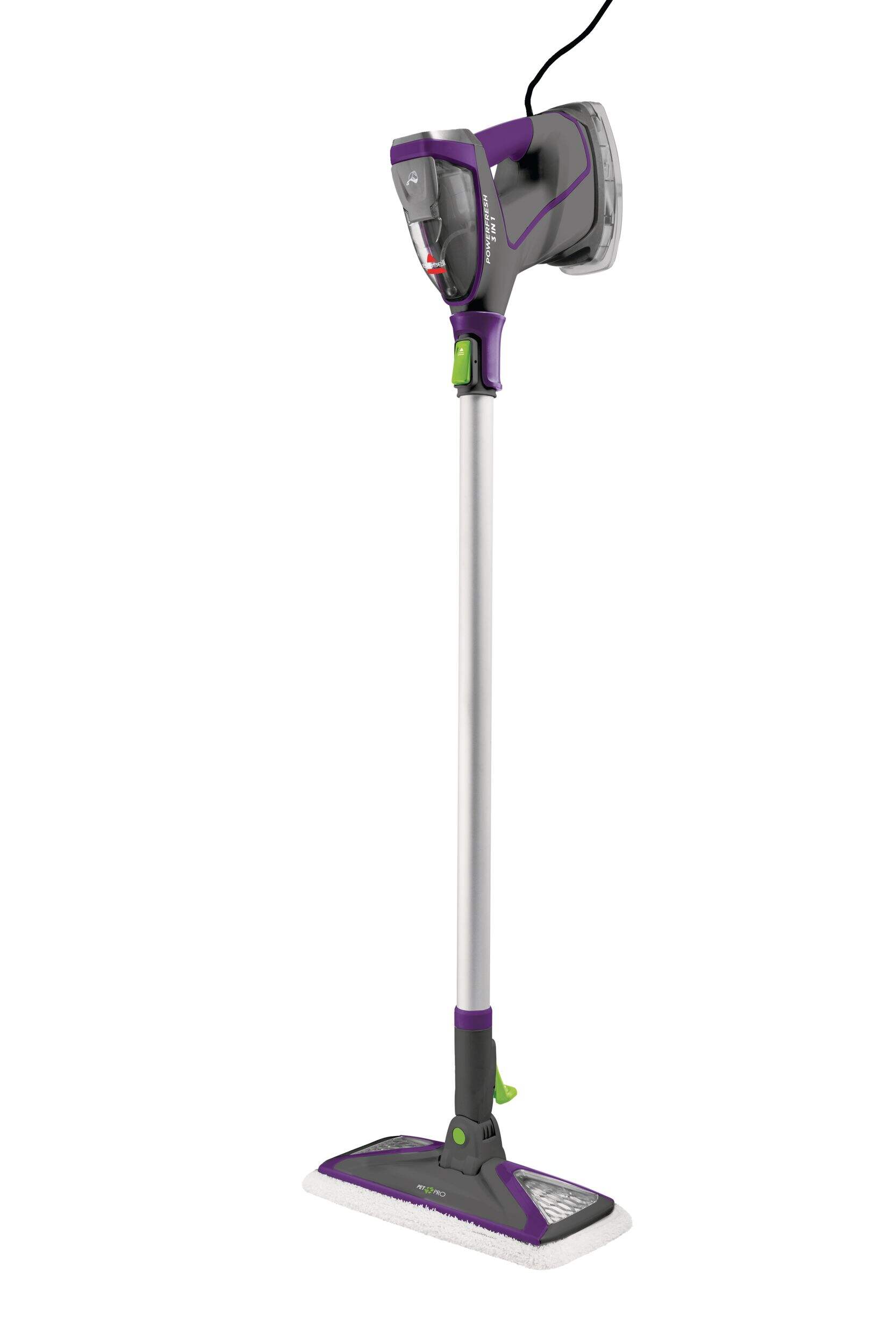 Vadrouille à vapeur pour planchers durs à fil BISSELL PowerFresh Pet Pro 3-en-1 Front_Three_Fourths_Angled_Left