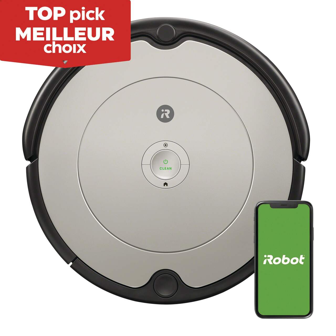 iRobot Roomba i1 robot aspirateur 0,4 L Sans sac Gris - iRobot