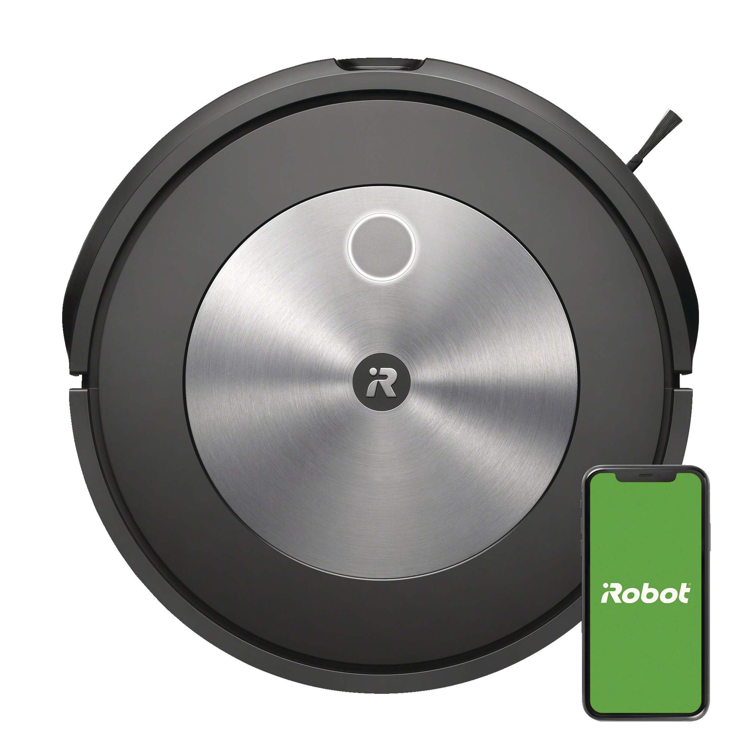 iRobot® Roomba® j7 Wi-Fi Connected Robot Cordless Vacuum – Avoids obstacles like Pet Waste & Cords Overhead_Flat