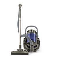 NOMA Multi-Surface Bagless Corded Canister Vacuum Front_Flat