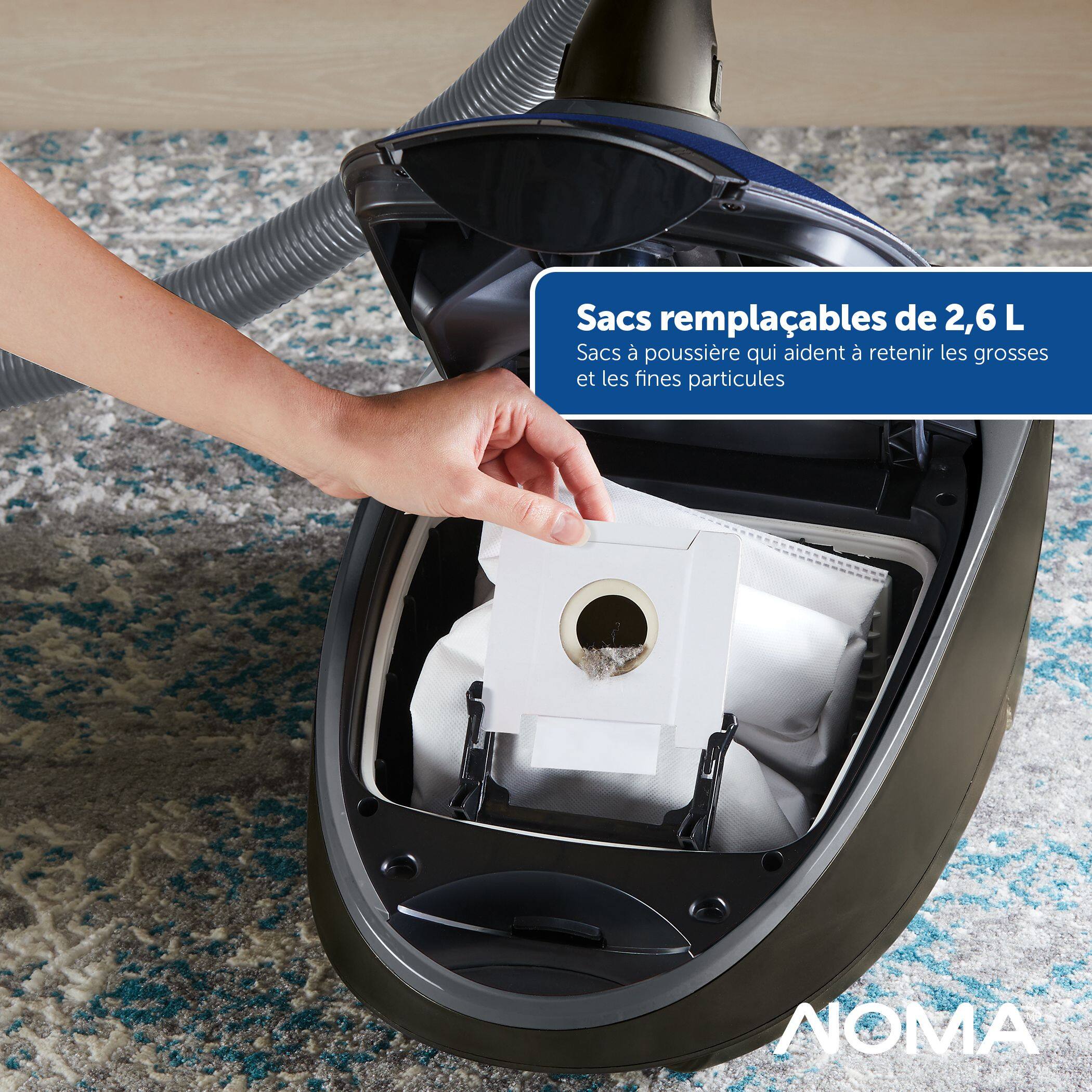 Aspirateur tra neau multisurface avec sac NOMA SurfaceEliteMC