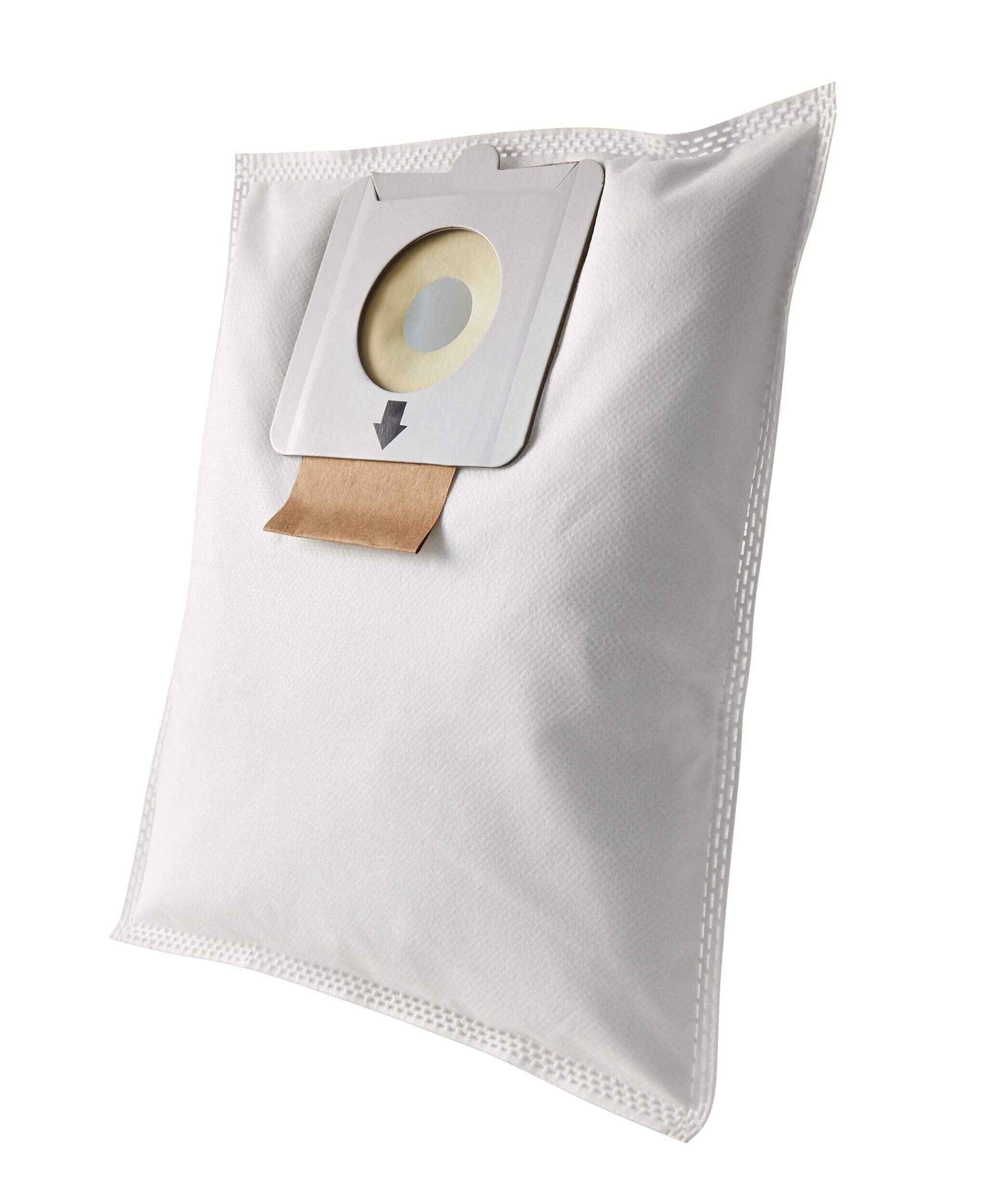NOMA Replacement Canister Vacuum Bags, Small, 3-pk Front_Three_Fourths_Angled_Left