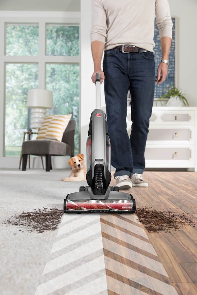 Hoover ONEPWR™  Evolve™ Pet Plus Cordless Upright Vacuum with ONEPWR™ Hand Vacuum Front_Flat