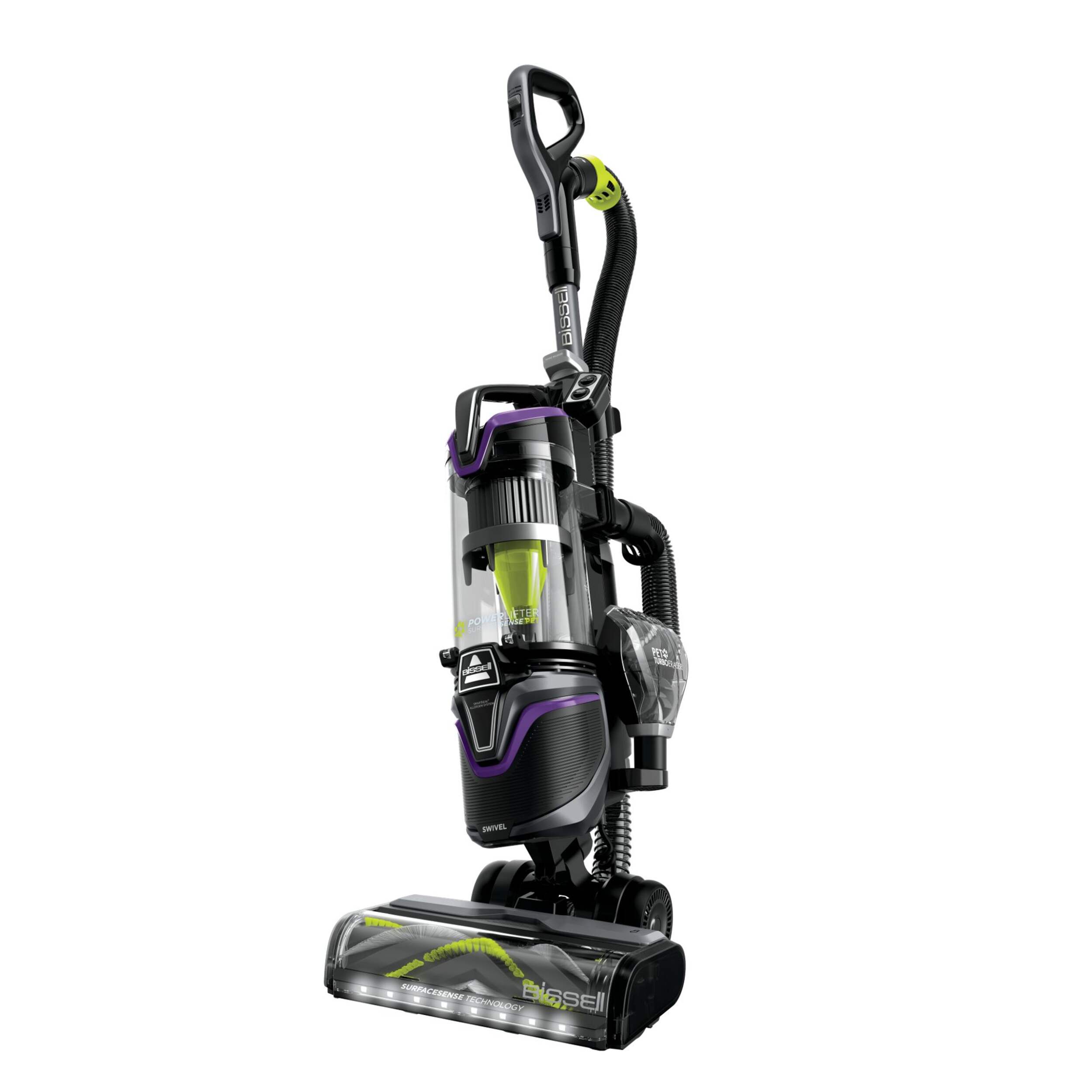 BISSELL SurfaceSense™ PetPro Lightweight Multi-Surface Corded Upright Vacuum Front_Three_Fourths_Angled_Left