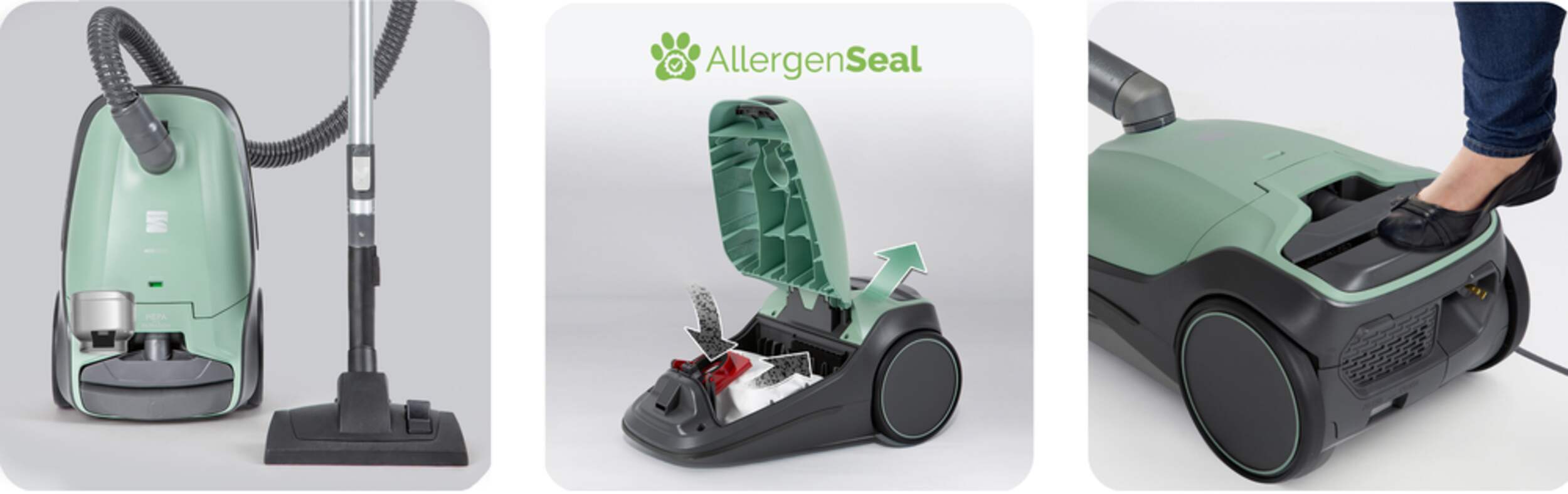 Kenmore 400 Series HEPA MultiSurface Bagged Corded Canister Vacuum, 14