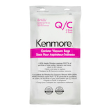 Kenmore Genuine HEPA Canister Vacuum Cleaner Bags, 6-pk Back_Flat