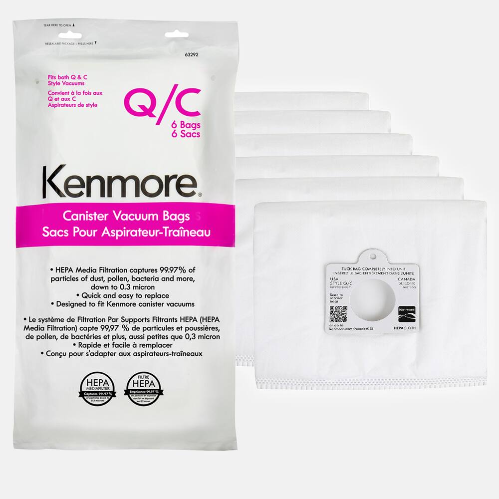 Kenmore Type M Canister Vacuum Cleaner Bags  Walmartcom